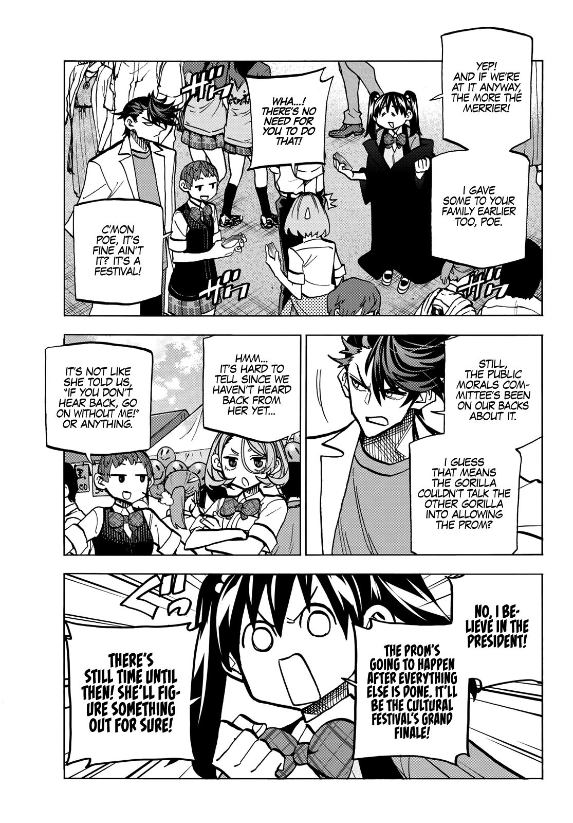 The Story Between a Dumb Prefect and a High School Girl with an Inappropriate Skirt Length chapter 30 page 4