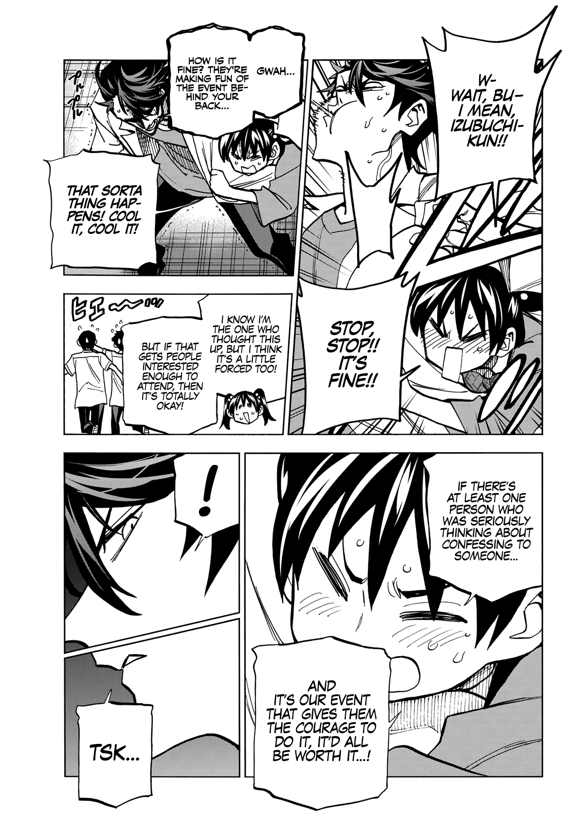 The Story Between a Dumb Prefect and a High School Girl with an Inappropriate Skirt Length chapter 31 page 10