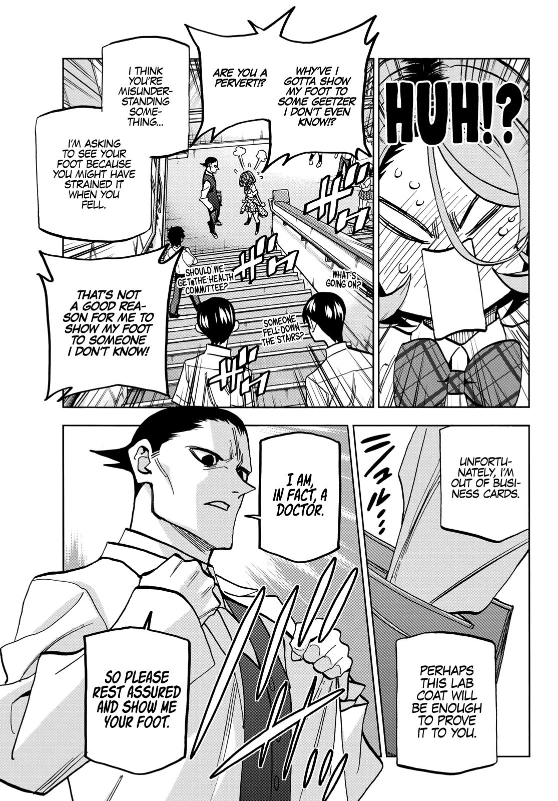 The Story Between a Dumb Prefect and a High School Girl with an Inappropriate Skirt Length chapter 31 page 16