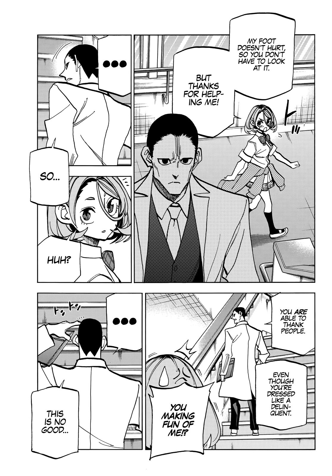 The Story Between a Dumb Prefect and a High School Girl with an Inappropriate Skirt Length chapter 31 page 18