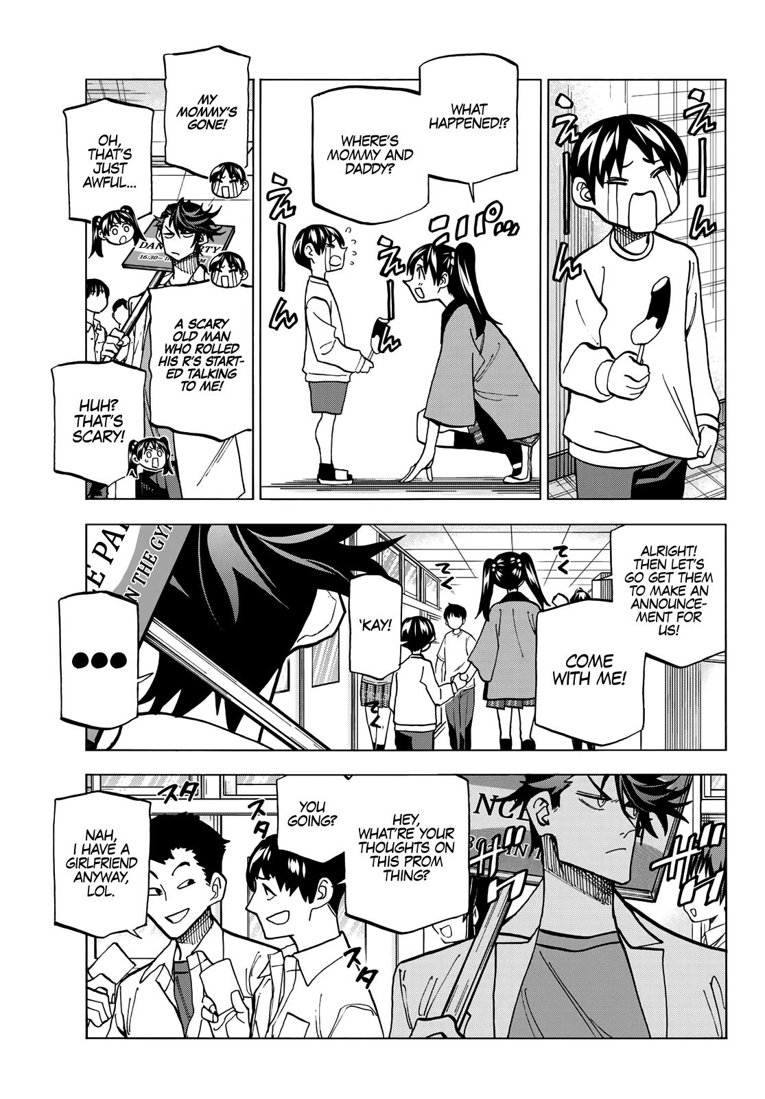 The Story Between a Dumb Prefect and a High School Girl with an Inappropriate Skirt Length chapter 31 page 8