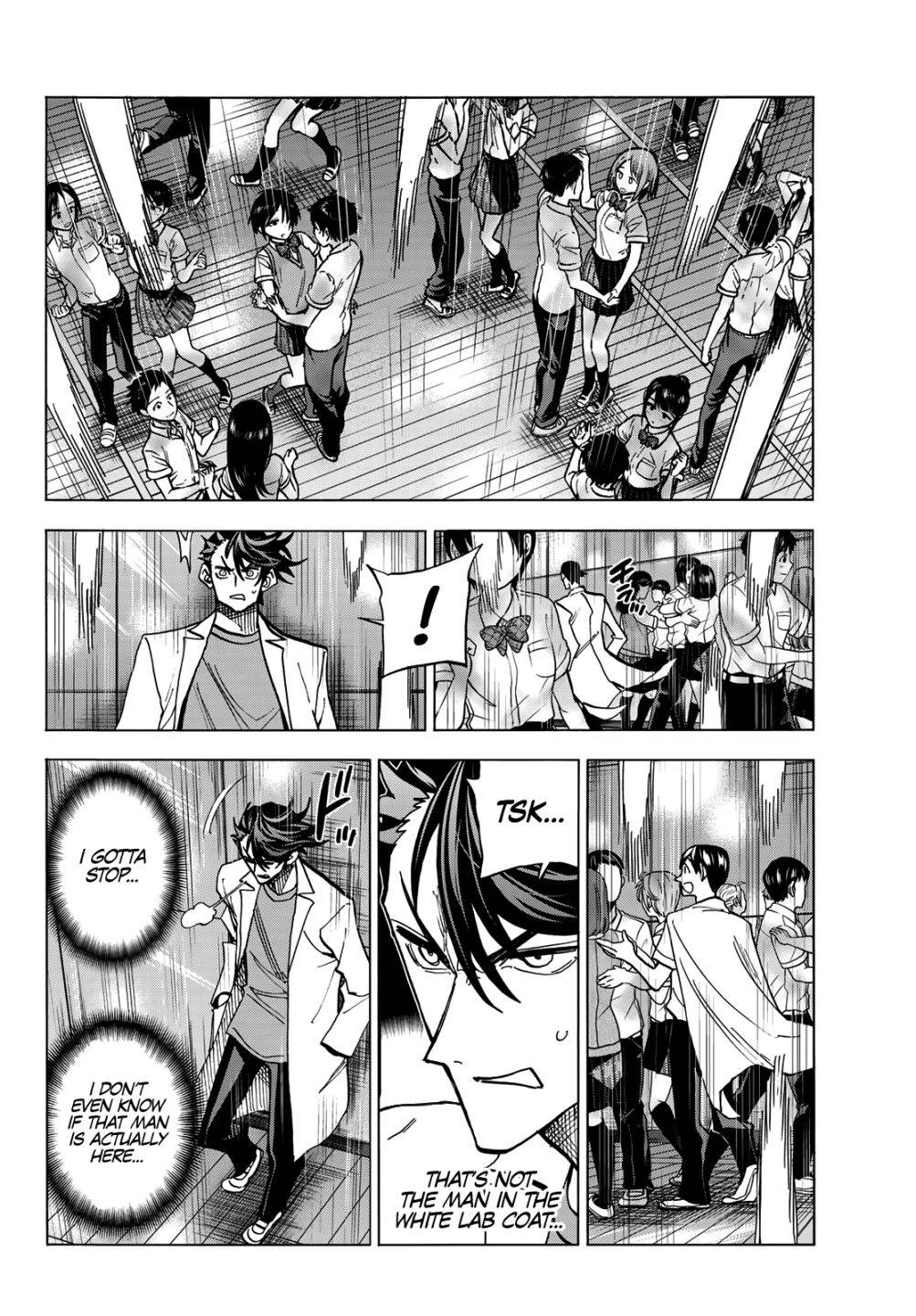 The Story Between a Dumb Prefect and a High School Girl with an Inappropriate Skirt Length chapter 33 page 11
