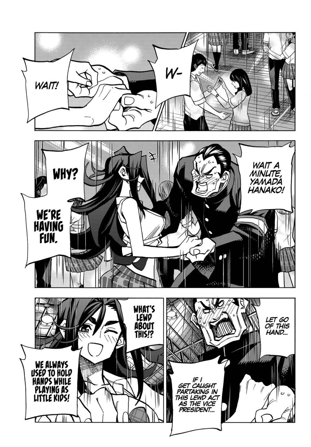 The Story Between a Dumb Prefect and a High School Girl with an Inappropriate Skirt Length chapter 33 page 14