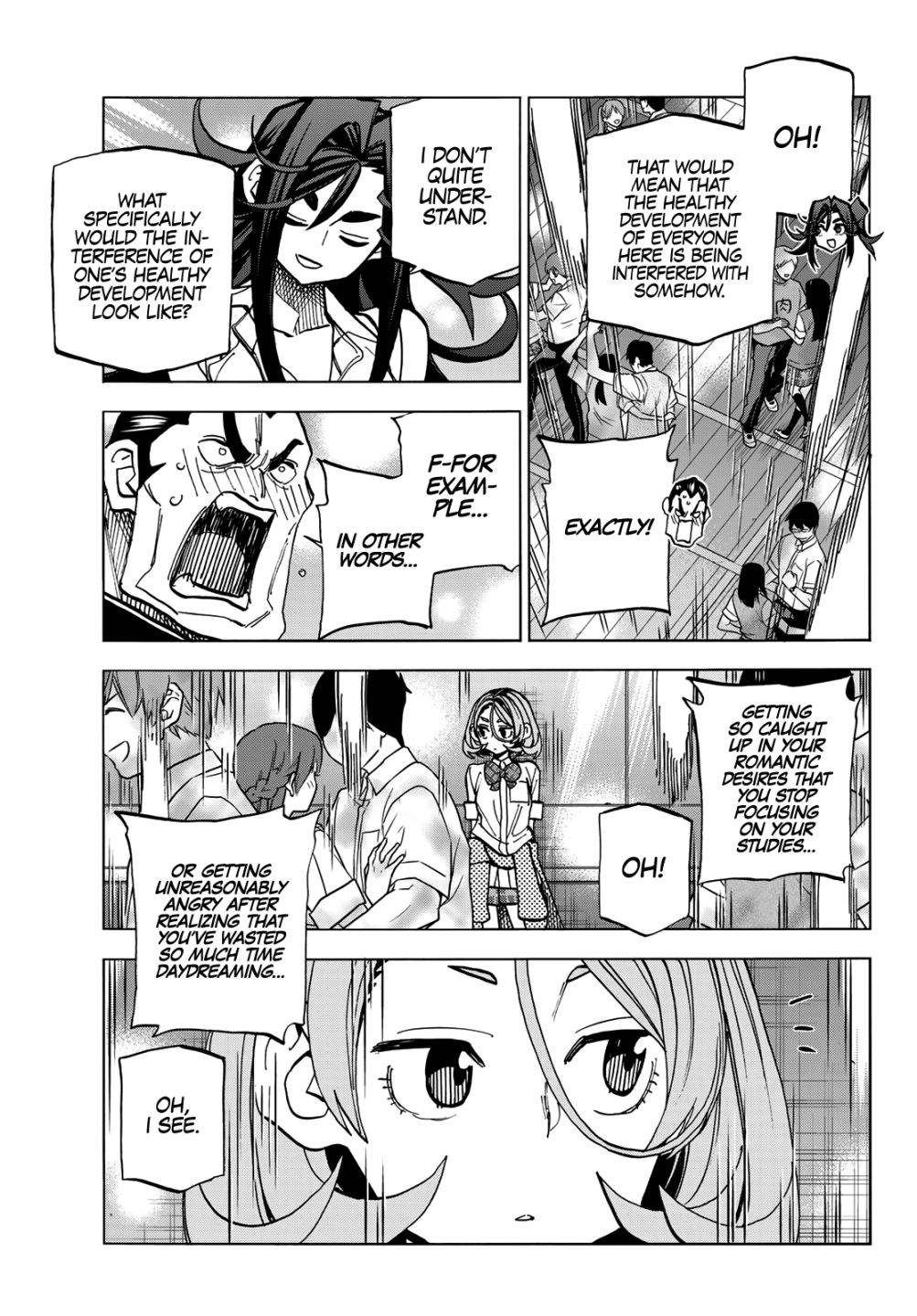 The Story Between a Dumb Prefect and a High School Girl with an Inappropriate Skirt Length chapter 33 page 16