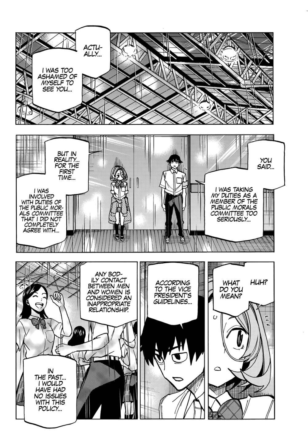 The Story Between a Dumb Prefect and a High School Girl with an Inappropriate Skirt Length chapter 34 page 11