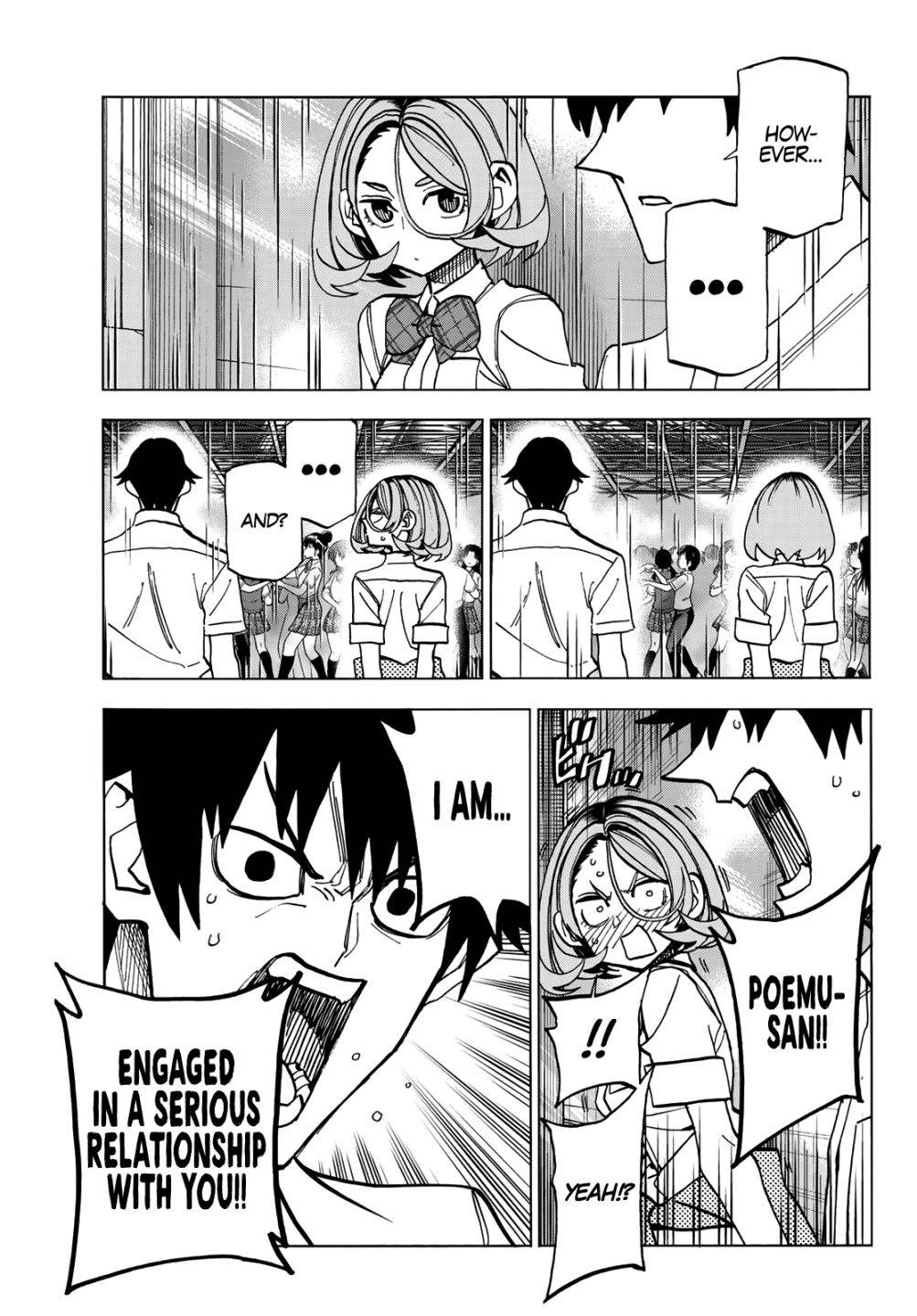 The Story Between a Dumb Prefect and a High School Girl with an Inappropriate Skirt Length chapter 34 page 12