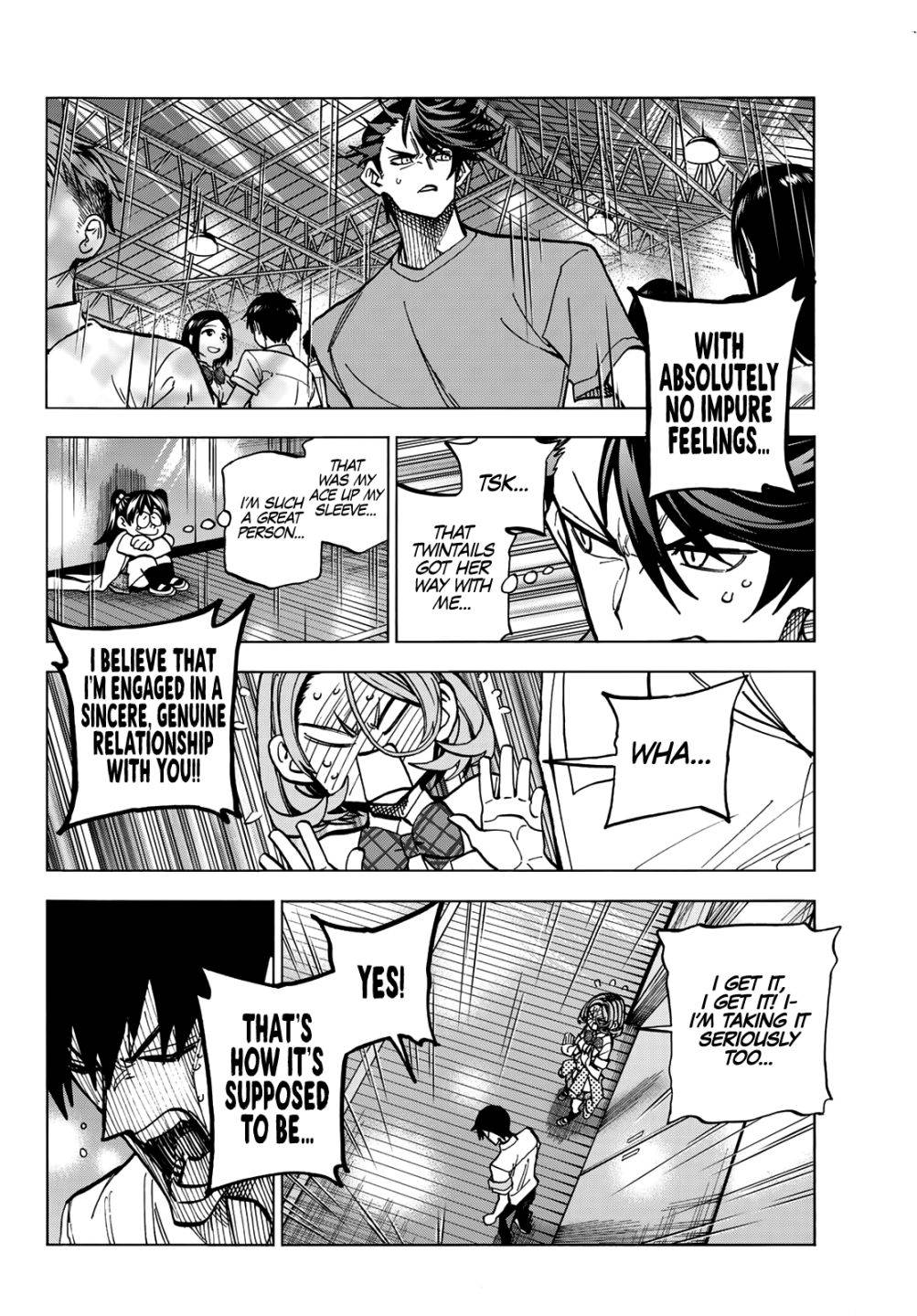 The Story Between a Dumb Prefect and a High School Girl with an Inappropriate Skirt Length chapter 34 page 13