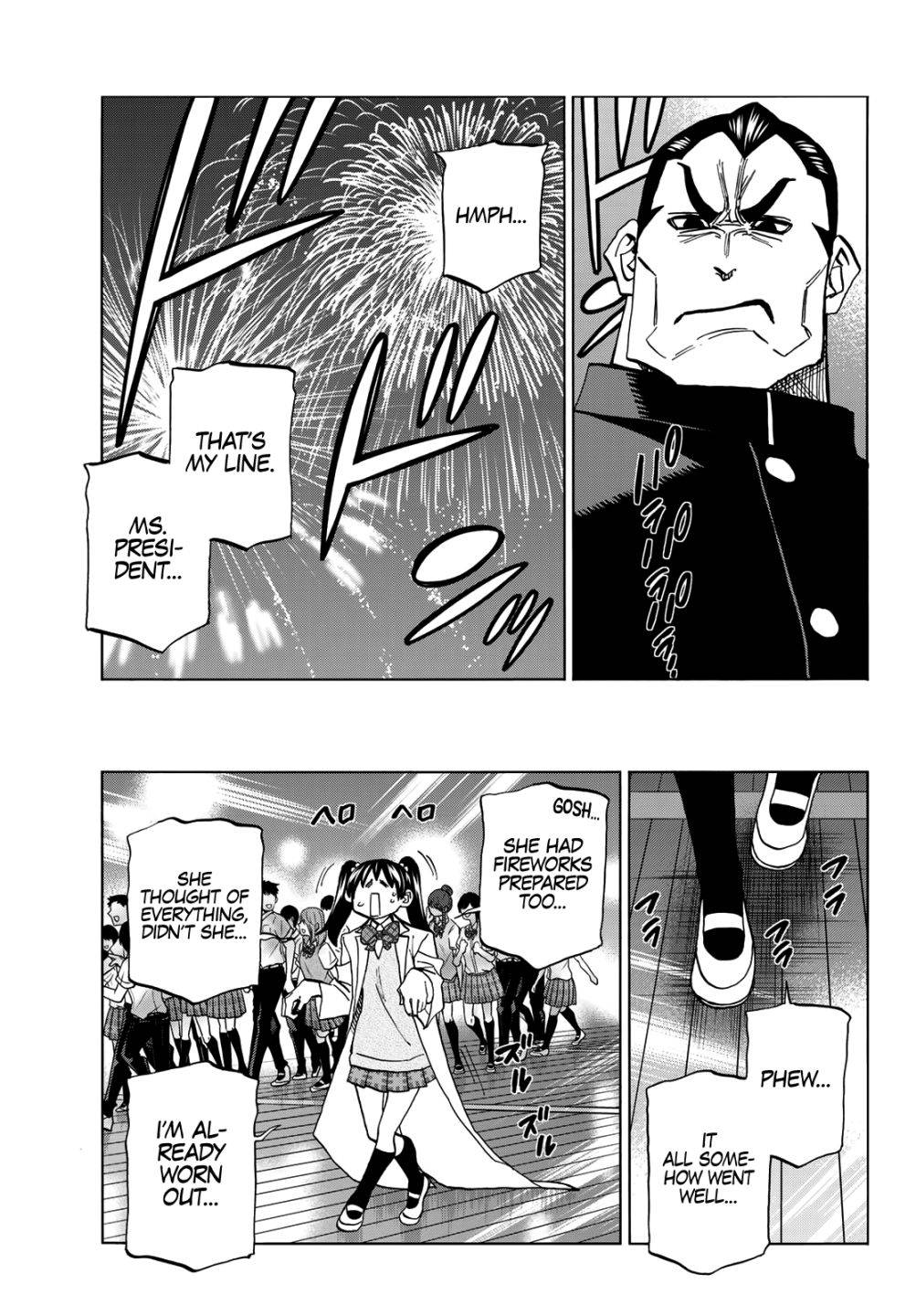 The Story Between a Dumb Prefect and a High School Girl with an Inappropriate Skirt Length chapter 34 page 36