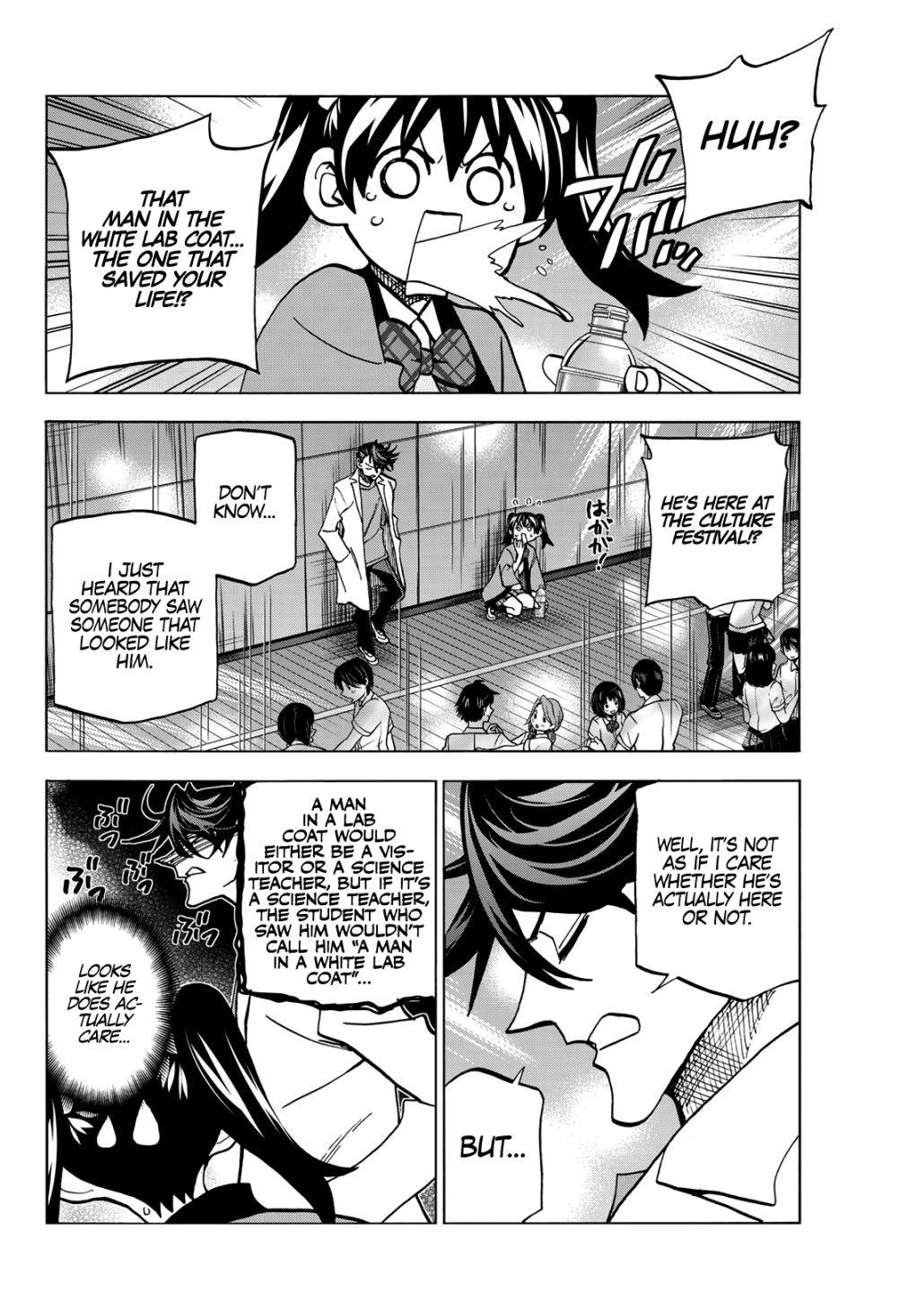 The Story Between a Dumb Prefect and a High School Girl with an Inappropriate Skirt Length chapter 34 page 7