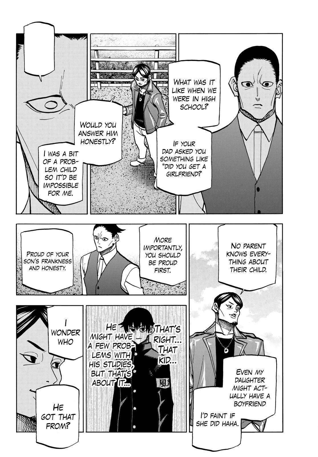 The Story Between a Dumb Prefect and a High School Girl with an Inappropriate Skirt Length chapter 36 page 17