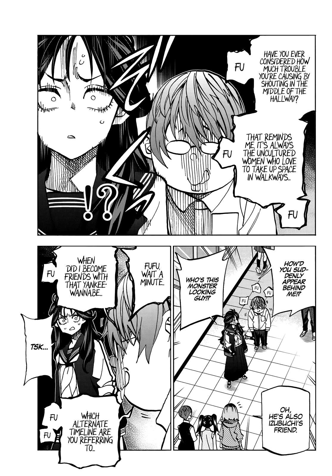 The Story Between a Dumb Prefect and a High School Girl with an Inappropriate Skirt Length chapter 37 page 11