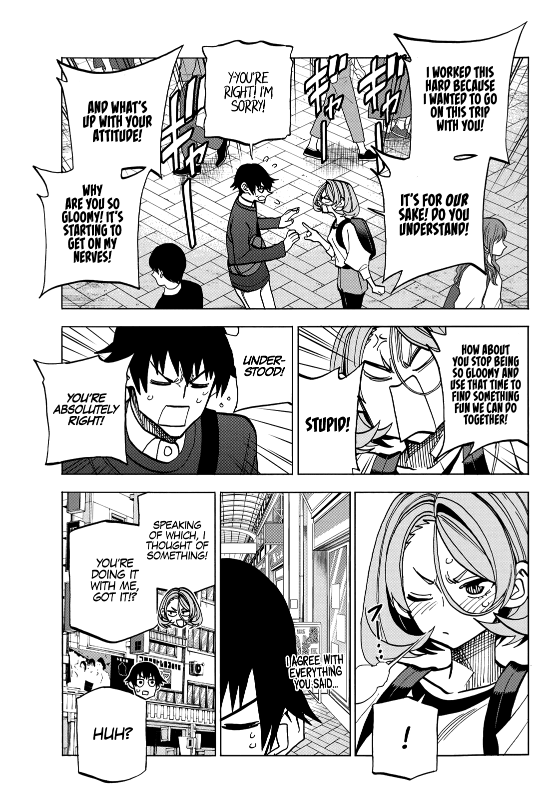 The Story Between a Dumb Prefect and a High School Girl with an Inappropriate Skirt Length chapter 39 page 11