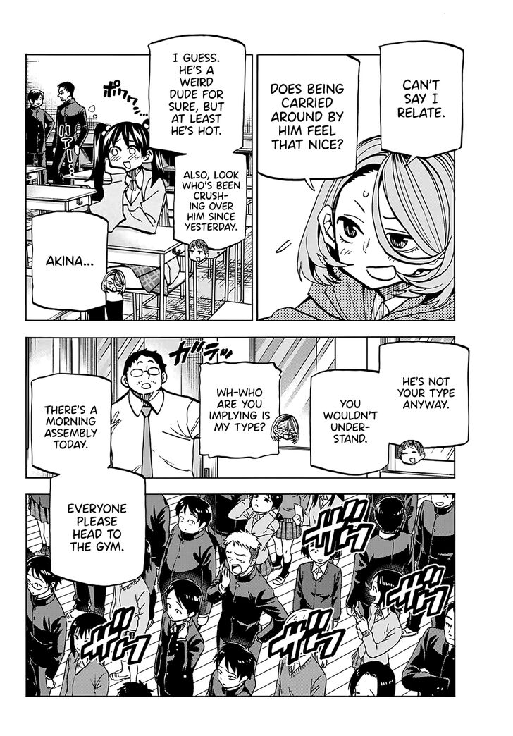 The Story Between a Dumb Prefect and a High School Girl with an Inappropriate Skirt Length chapter 4 page 12