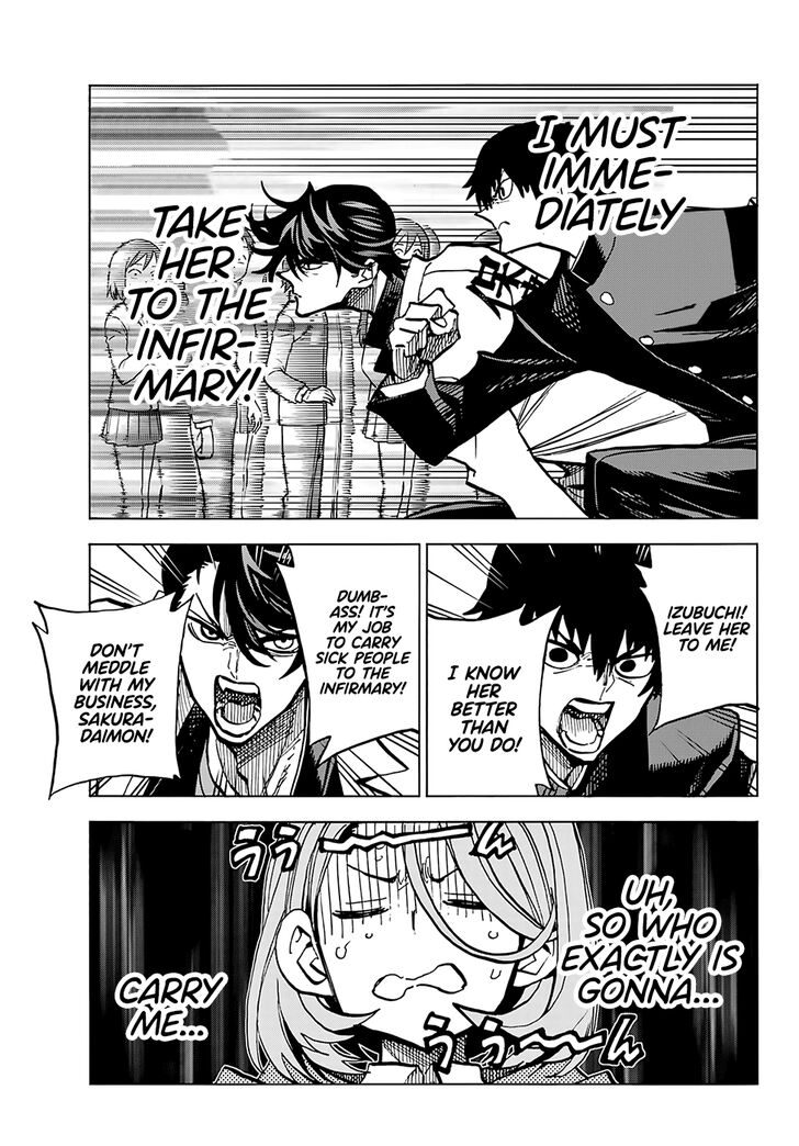 The Story Between a Dumb Prefect and a High School Girl with an Inappropriate Skirt Length chapter 4 page 19