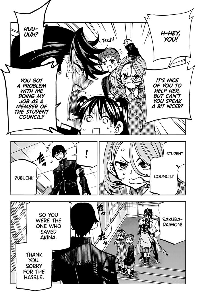 The Story Between a Dumb Prefect and a High School Girl with an Inappropriate Skirt Length chapter 4 page 6