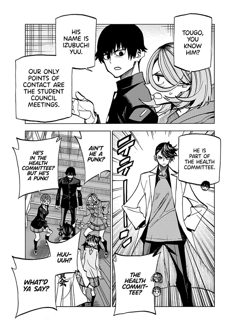 The Story Between a Dumb Prefect and a High School Girl with an Inappropriate Skirt Length chapter 4 page 7