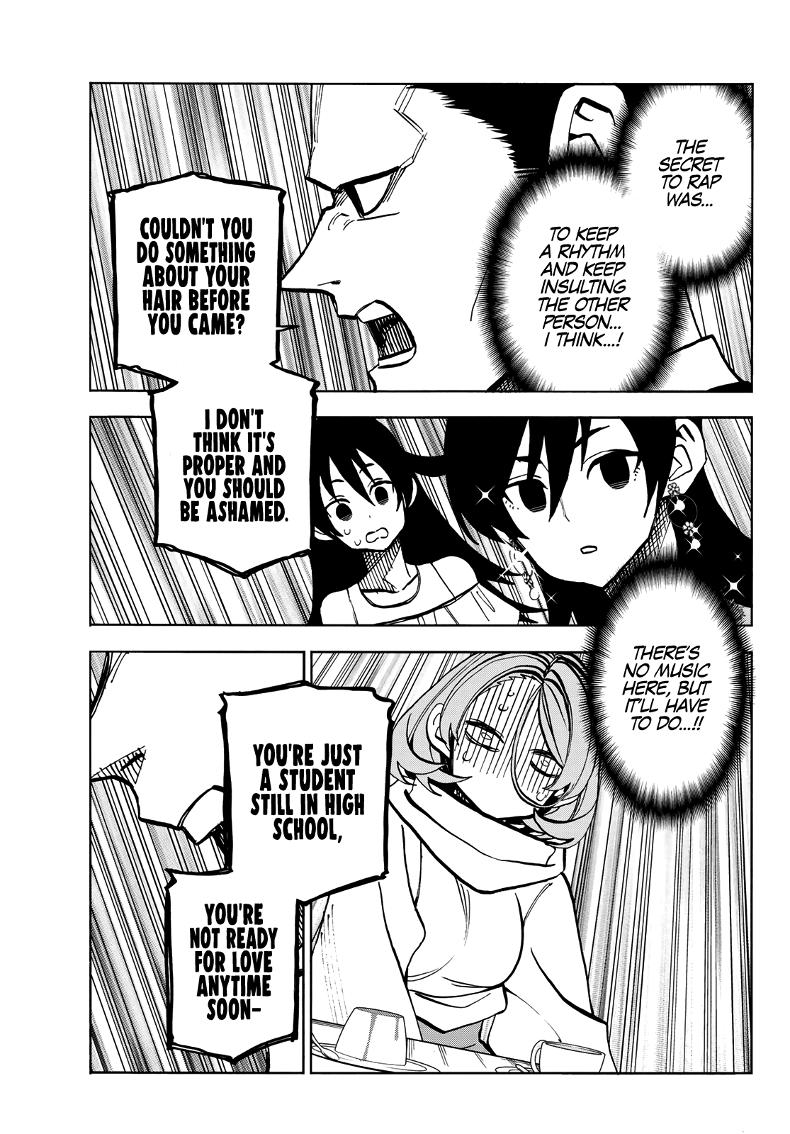 The Story Between a Dumb Prefect and a High School Girl with an Inappropriate Skirt Length chapter 41 page 7