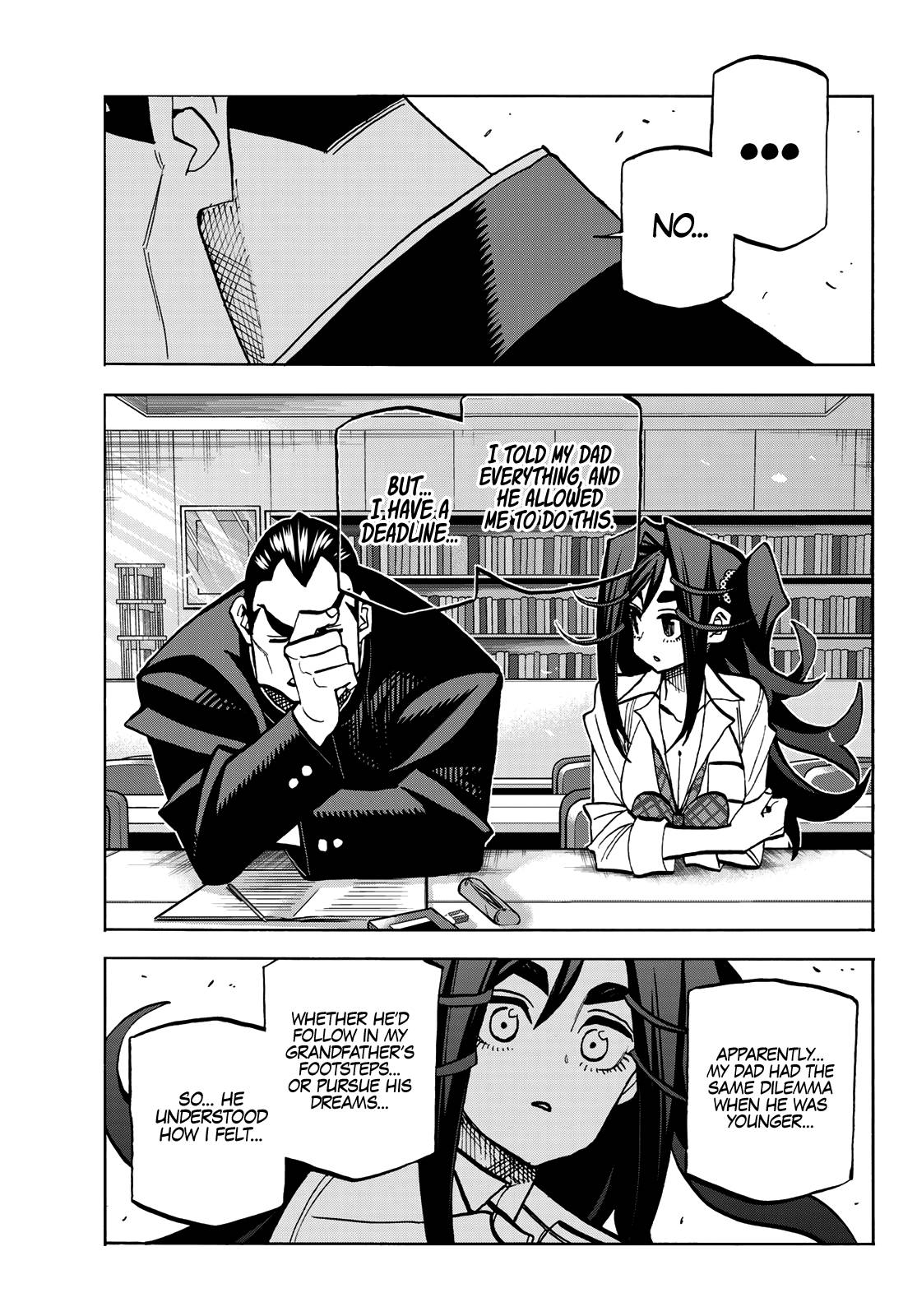 The Story Between a Dumb Prefect and a High School Girl with an Inappropriate Skirt Length chapter 42 page 13