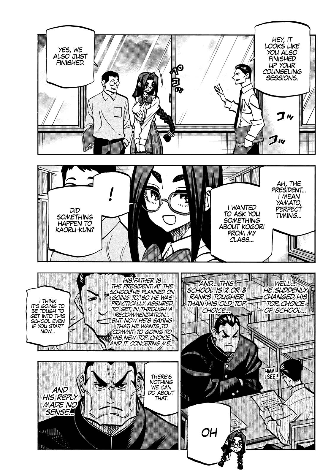 The Story Between a Dumb Prefect and a High School Girl with an Inappropriate Skirt Length chapter 42 page 3