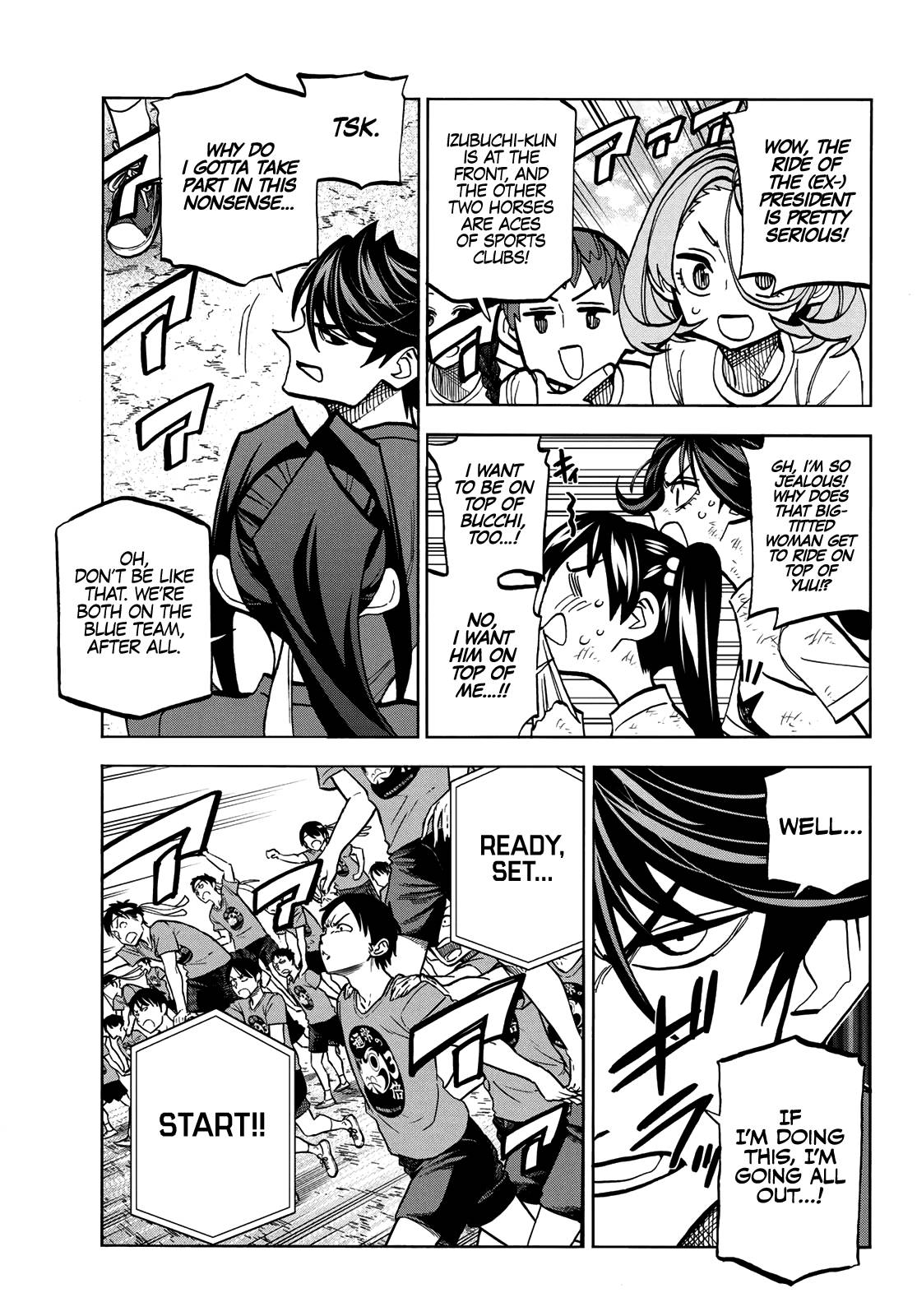 The Story Between a Dumb Prefect and a High School Girl with an Inappropriate Skirt Length chapter 44 page 9