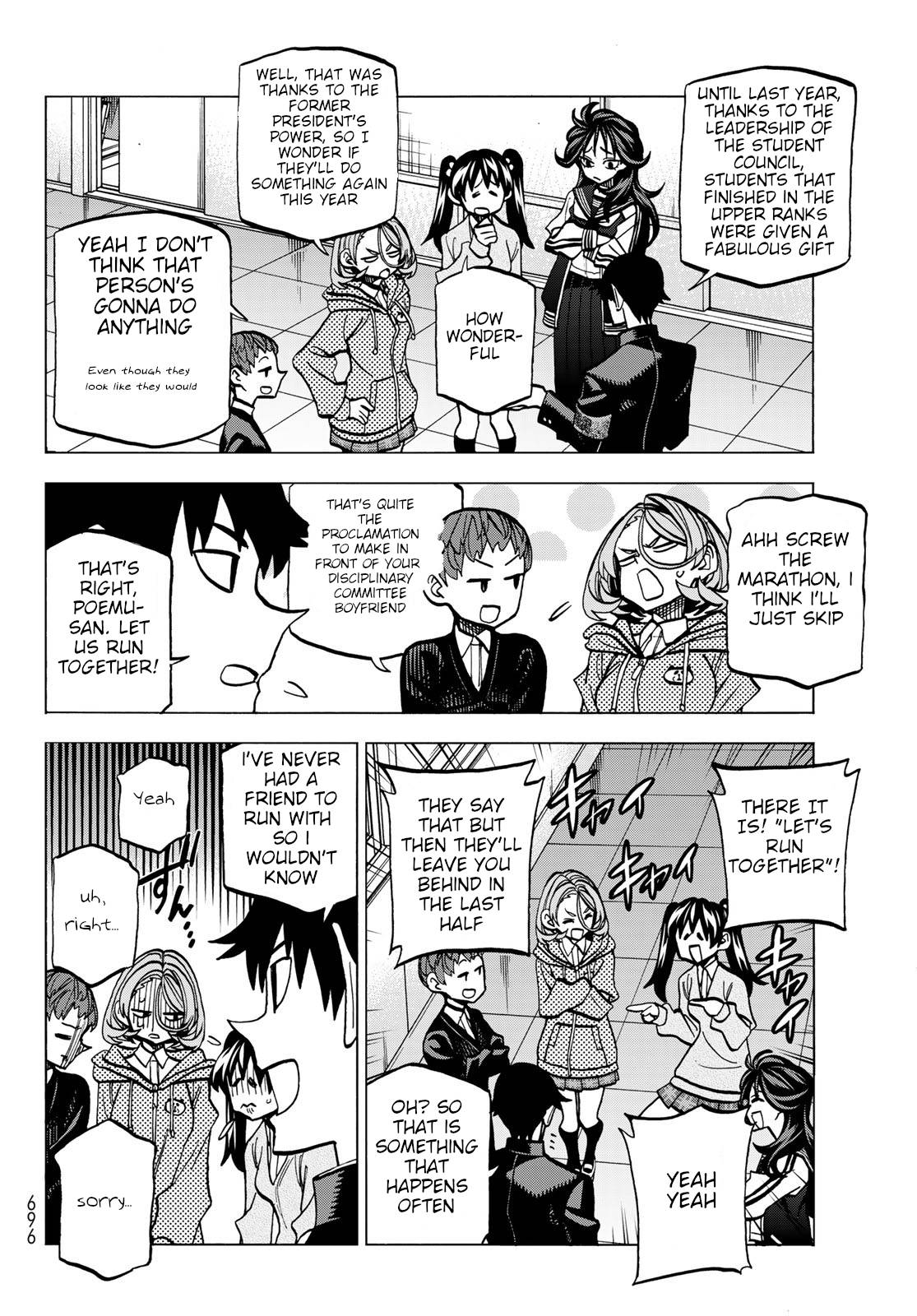 The Story Between a Dumb Prefect and a High School Girl with an Inappropriate Skirt Length chapter 48 page 6