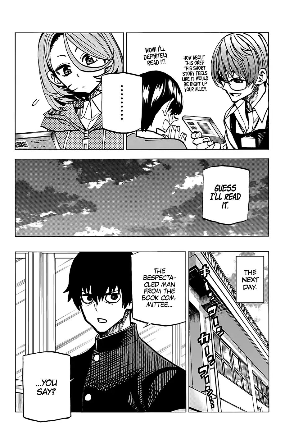 The Story Between a Dumb Prefect and a High School Girl with an Inappropriate Skirt Length chapter 5 page 11