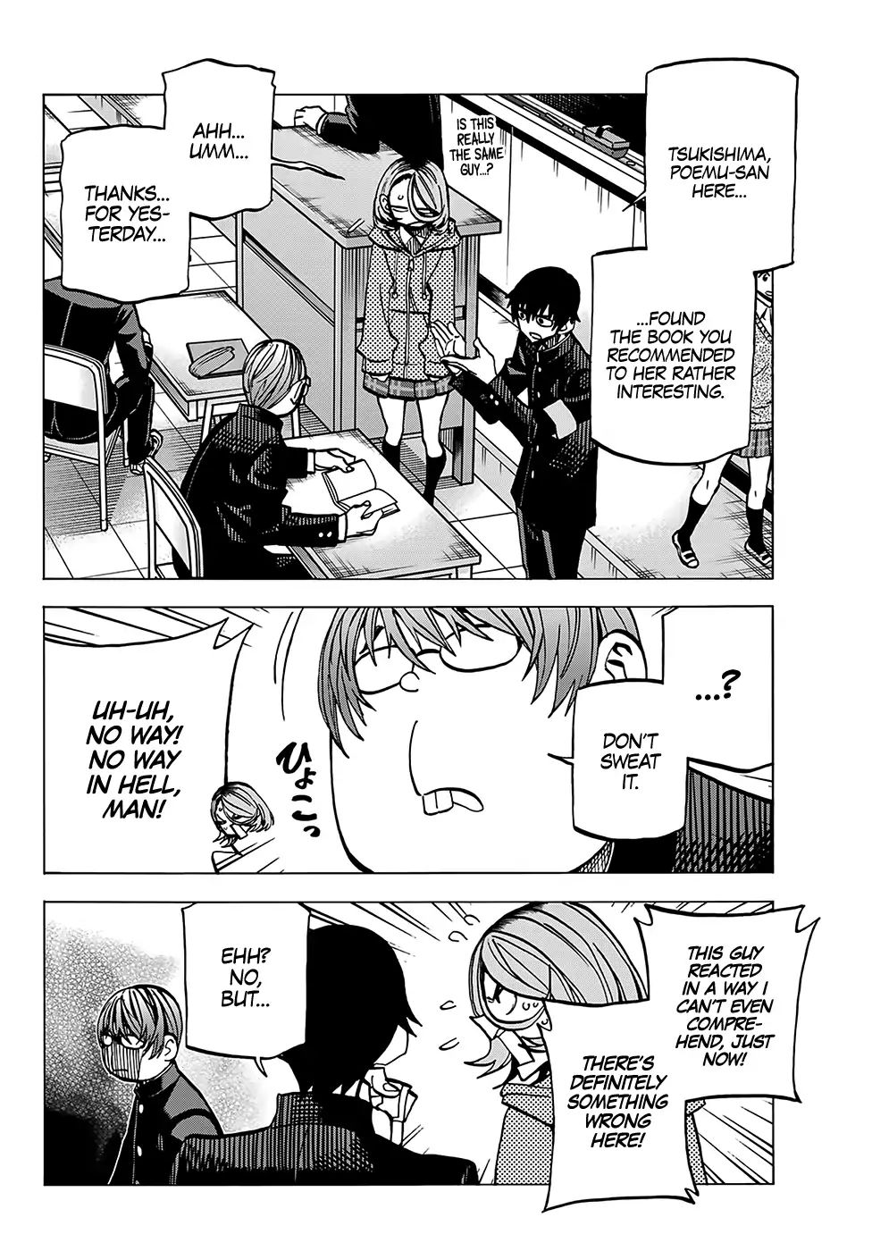 The Story Between a Dumb Prefect and a High School Girl with an Inappropriate Skirt Length chapter 5 page 15