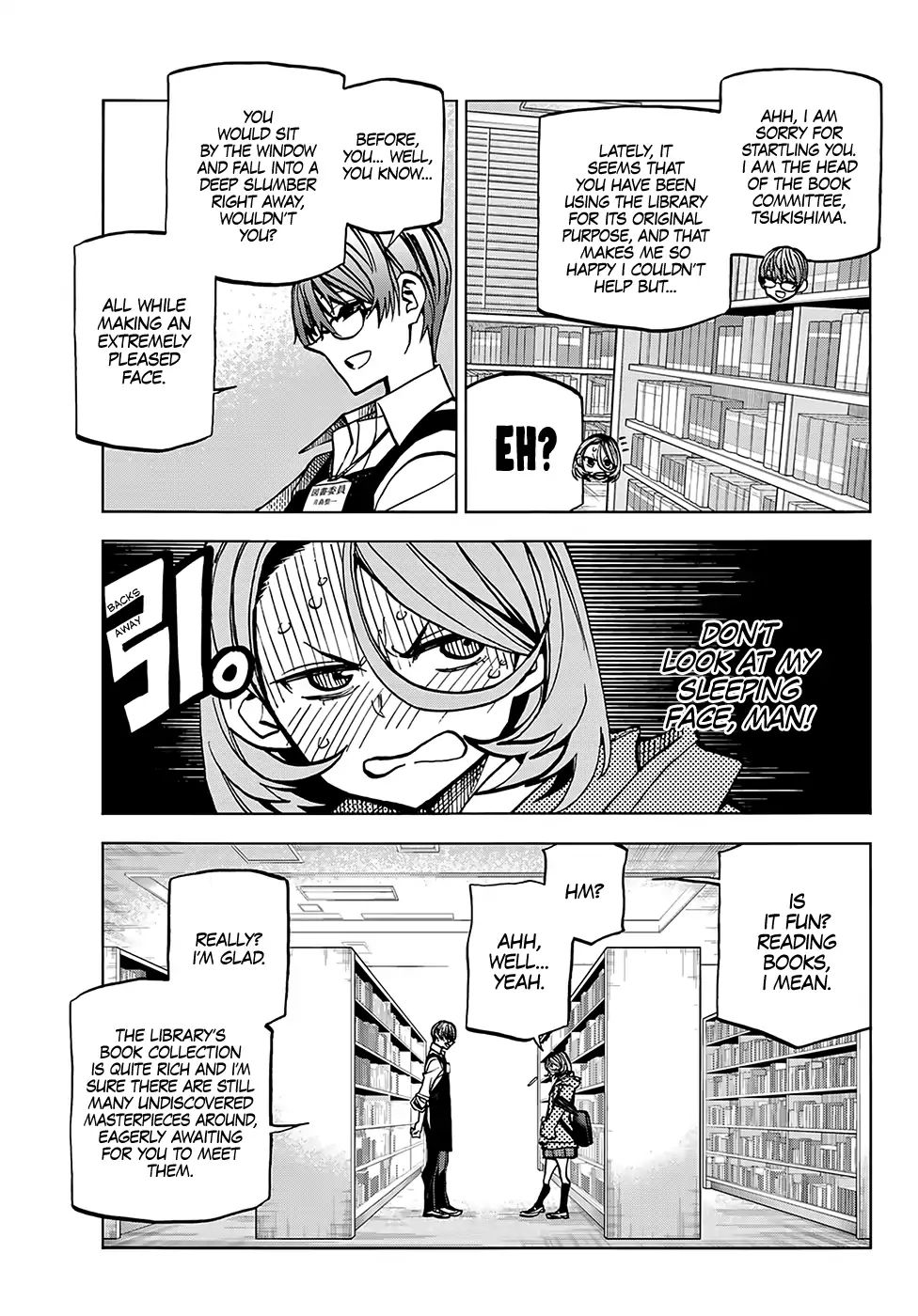 The Story Between a Dumb Prefect and a High School Girl with an Inappropriate Skirt Length chapter 5 page 8