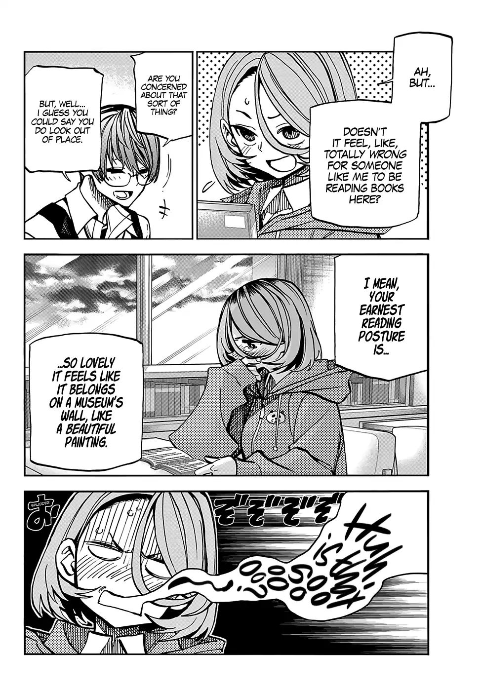 The Story Between a Dumb Prefect and a High School Girl with an Inappropriate Skirt Length chapter 5 page 9