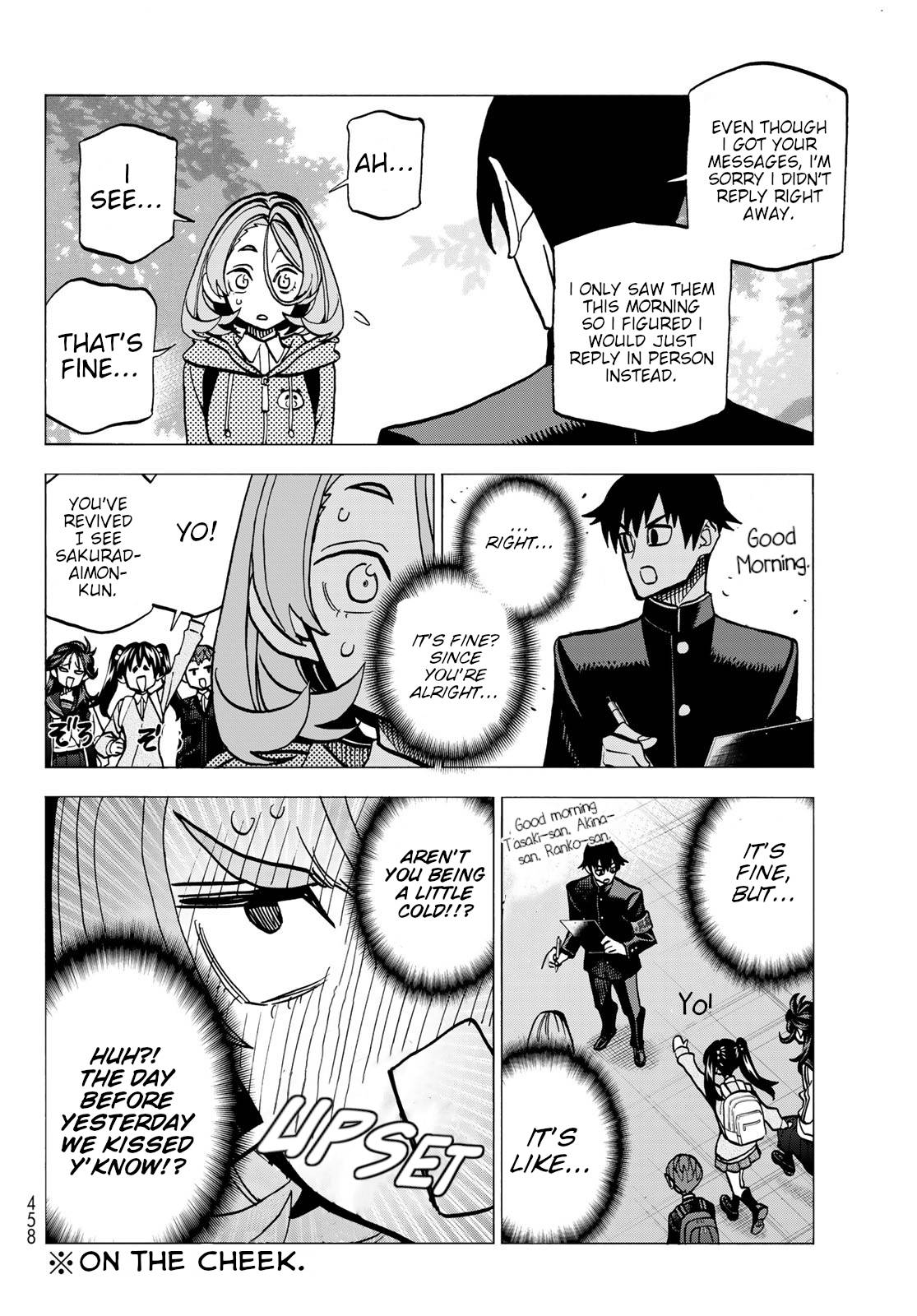 The Story Between a Dumb Prefect and a High School Girl with an Inappropriate Skirt Length chapter 50 page 10