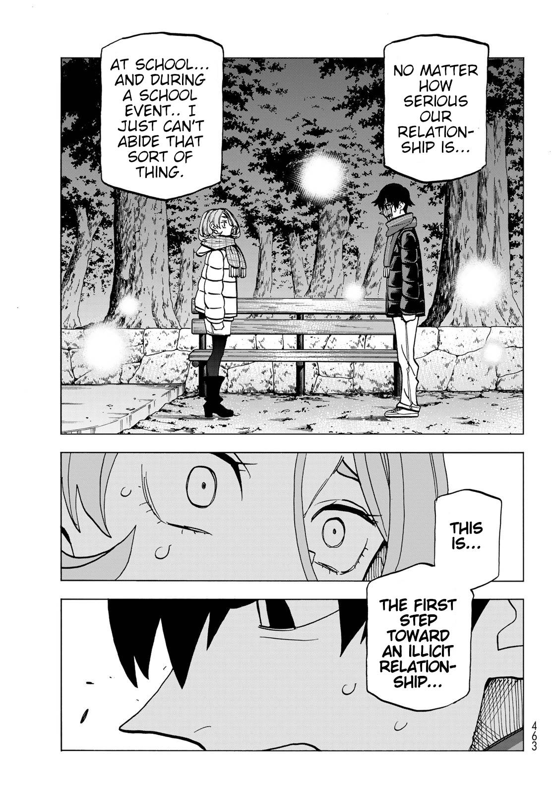 The Story Between a Dumb Prefect and a High School Girl with an Inappropriate Skirt Length chapter 50 page 15