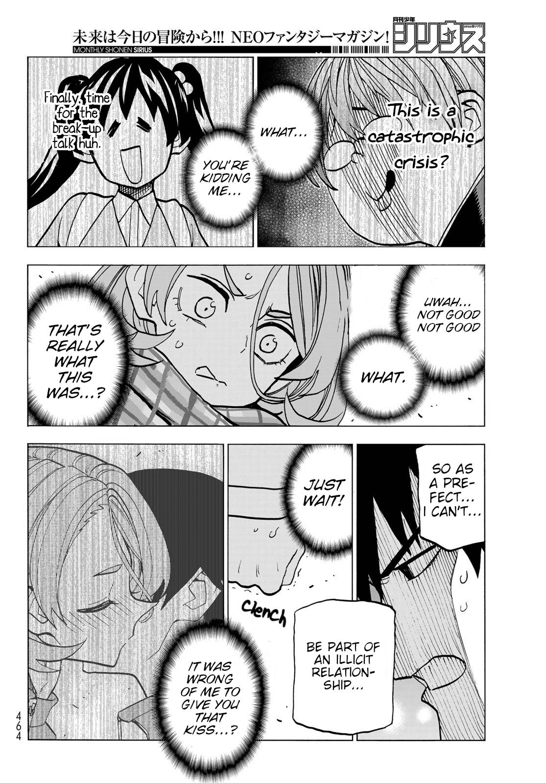 The Story Between a Dumb Prefect and a High School Girl with an Inappropriate Skirt Length chapter 50 page 16