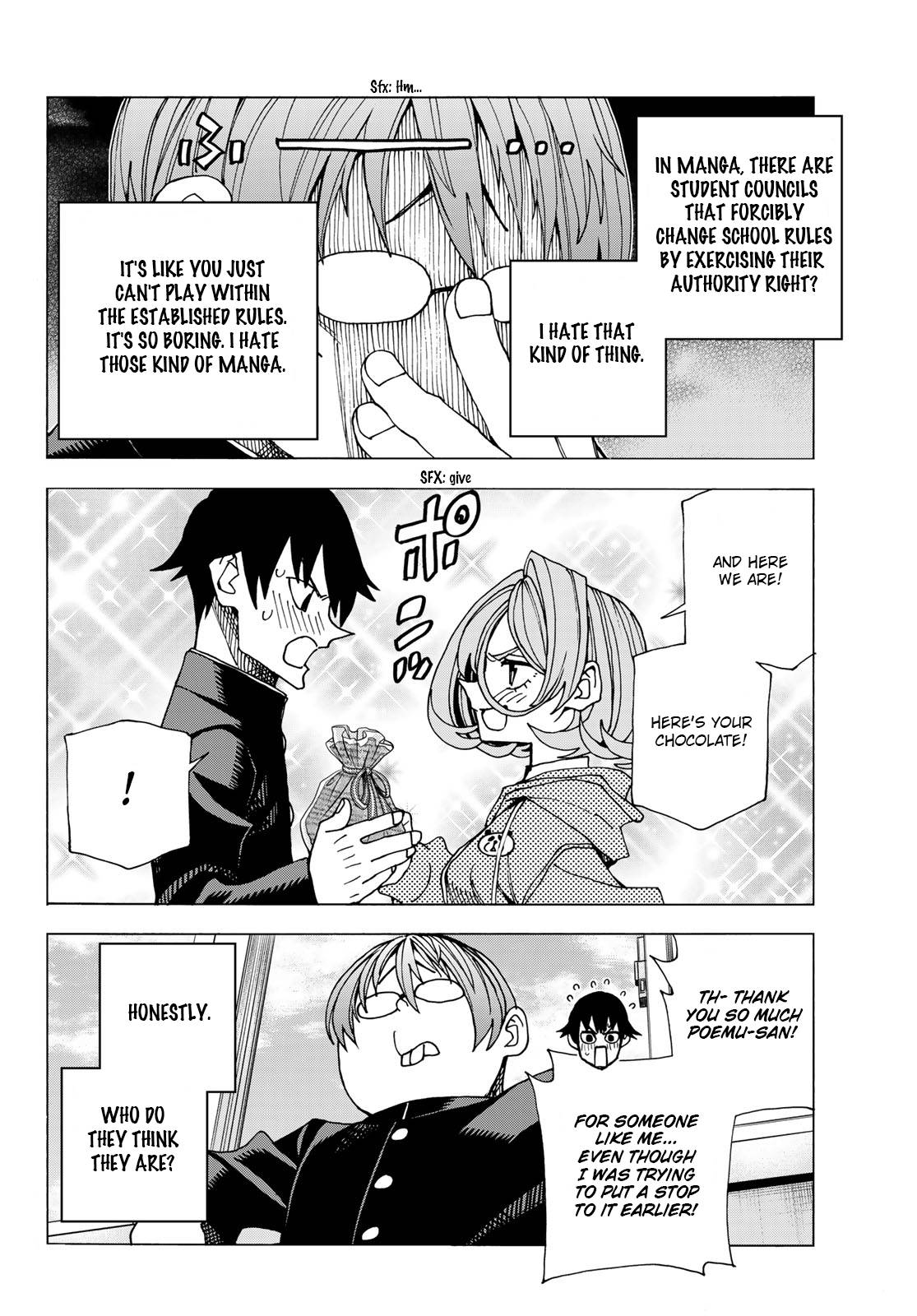 The Story Between a Dumb Prefect and a High School Girl with an Inappropriate Skirt Length chapter 53 page 10