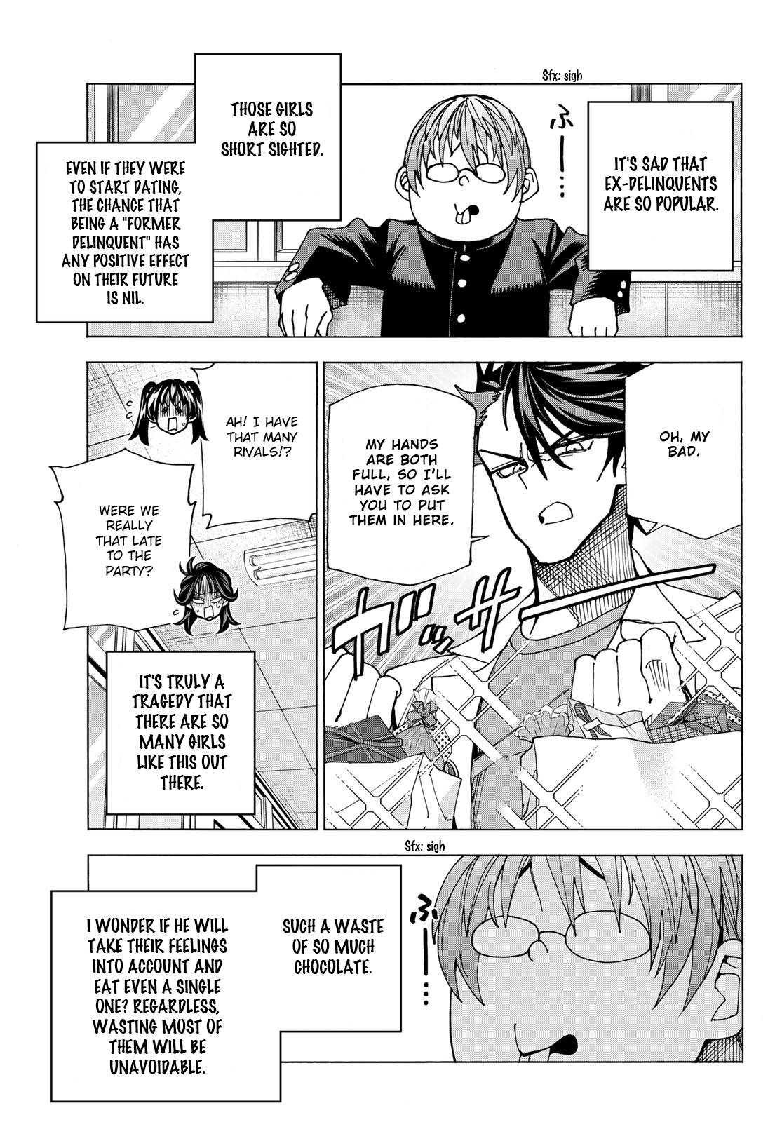 The Story Between a Dumb Prefect and a High School Girl with an Inappropriate Skirt Length chapter 53 page 7