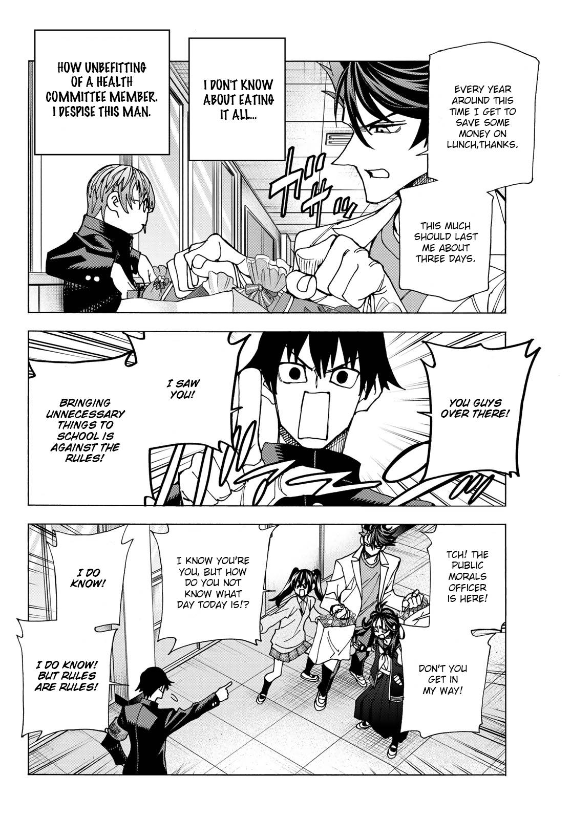 The Story Between a Dumb Prefect and a High School Girl with an Inappropriate Skirt Length chapter 53 page 8