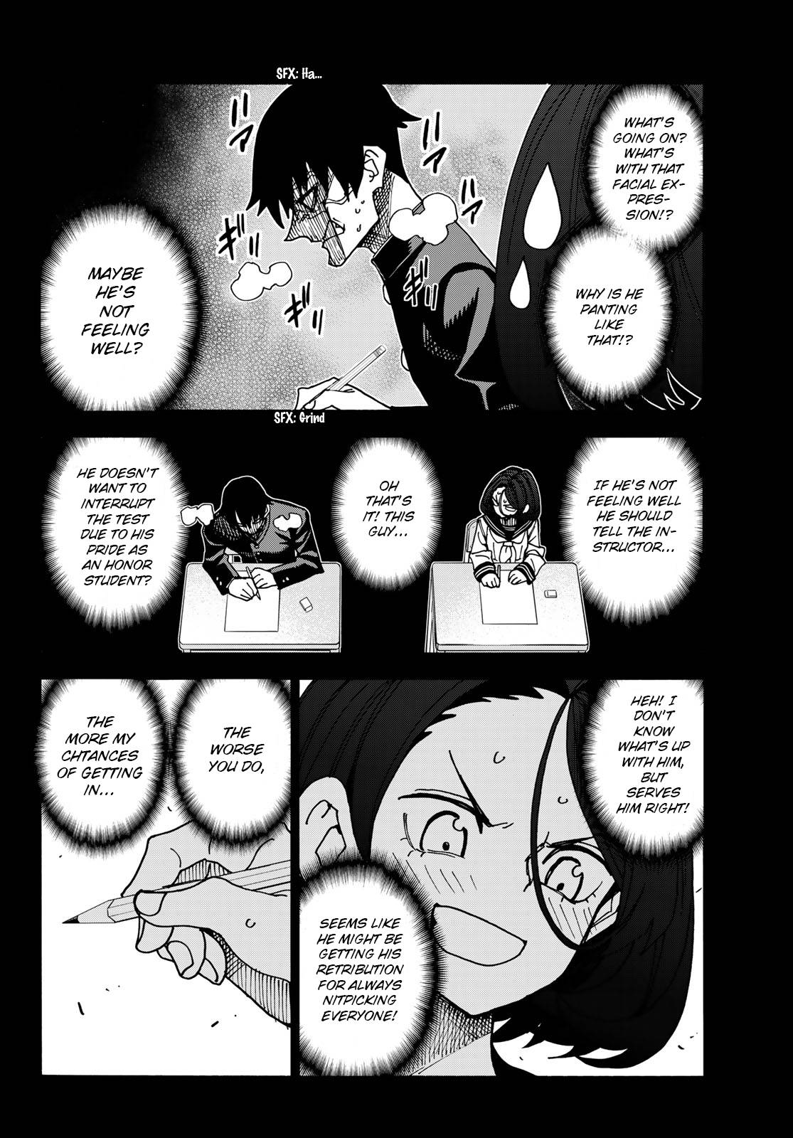 The Story Between a Dumb Prefect and a High School Girl with an Inappropriate Skirt Length chapter 54 page 14