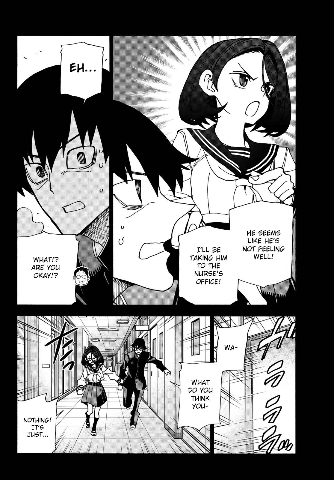 The Story Between a Dumb Prefect and a High School Girl with an Inappropriate Skirt Length chapter 54 page 16