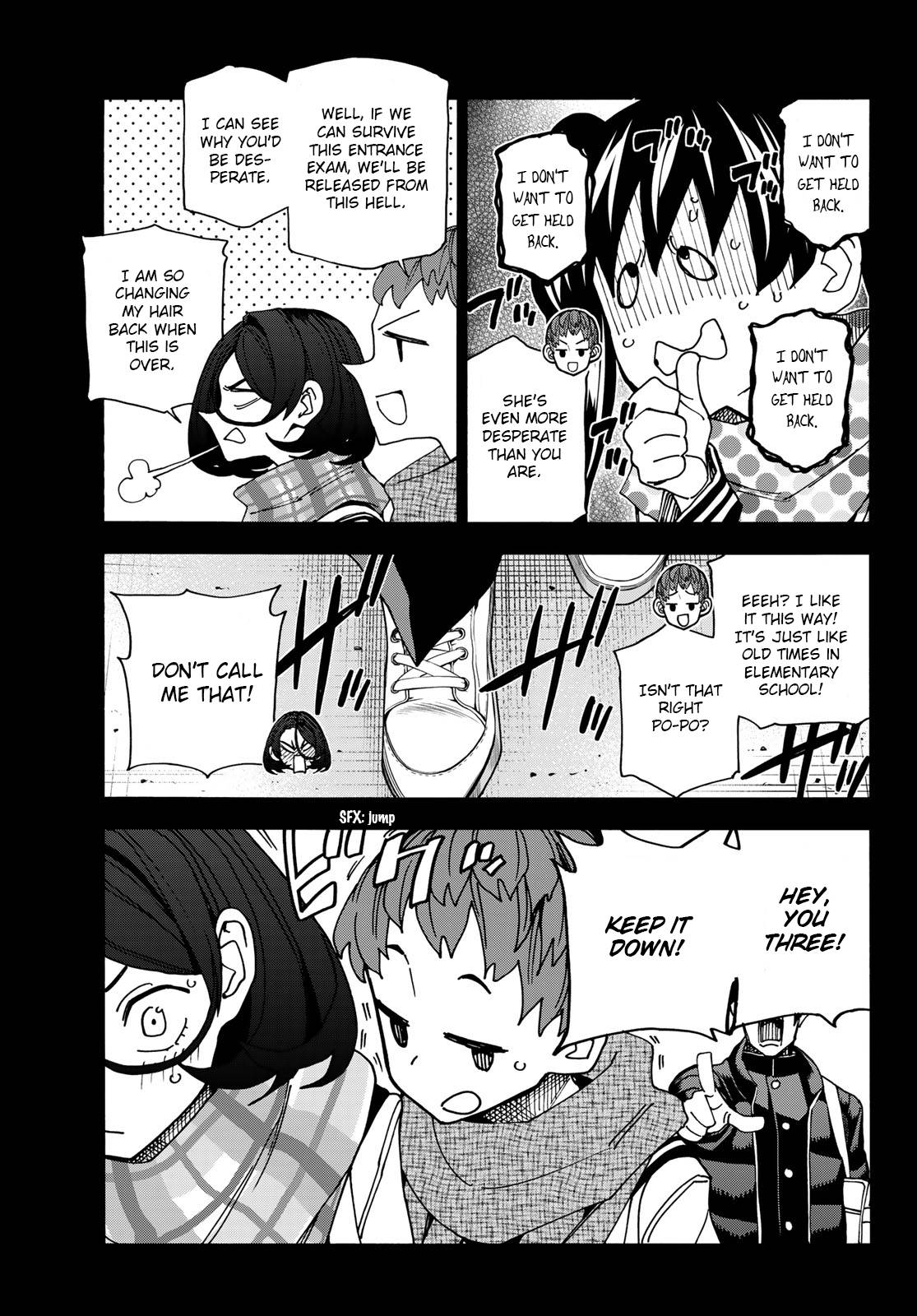 The Story Between a Dumb Prefect and a High School Girl with an Inappropriate Skirt Length chapter 54 page 5