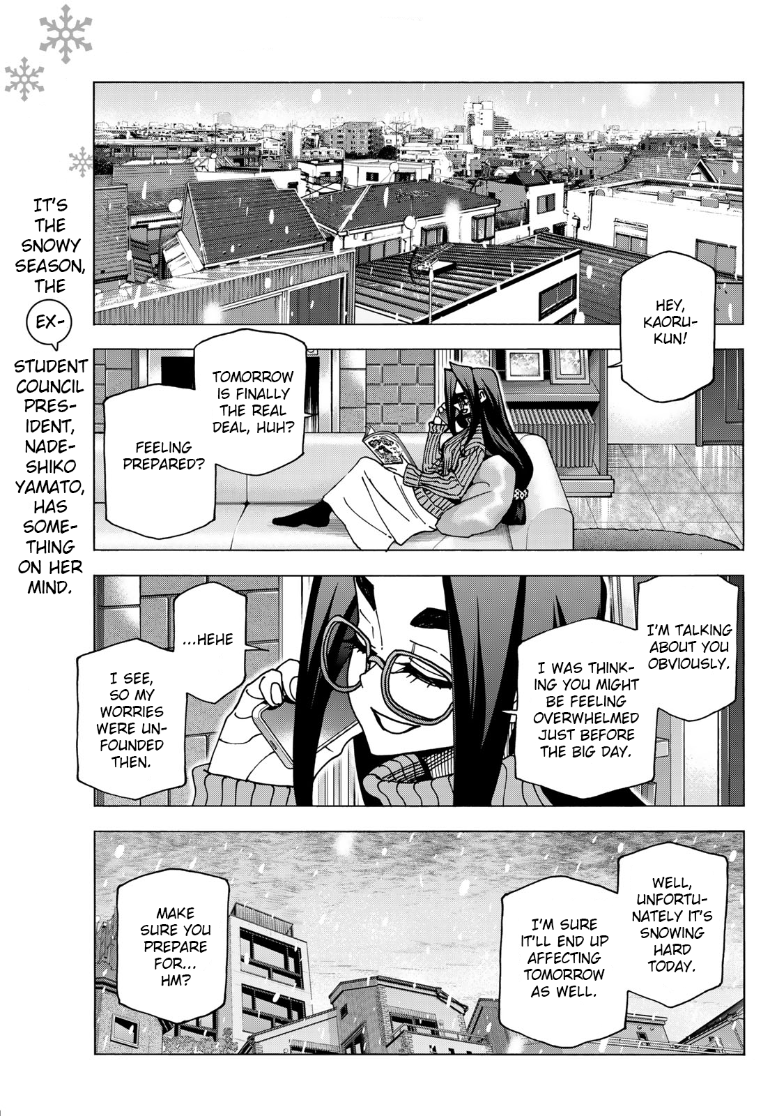 The Story Between a Dumb Prefect and a High School Girl with an Inappropriate Skirt Length chapter 55 page 1