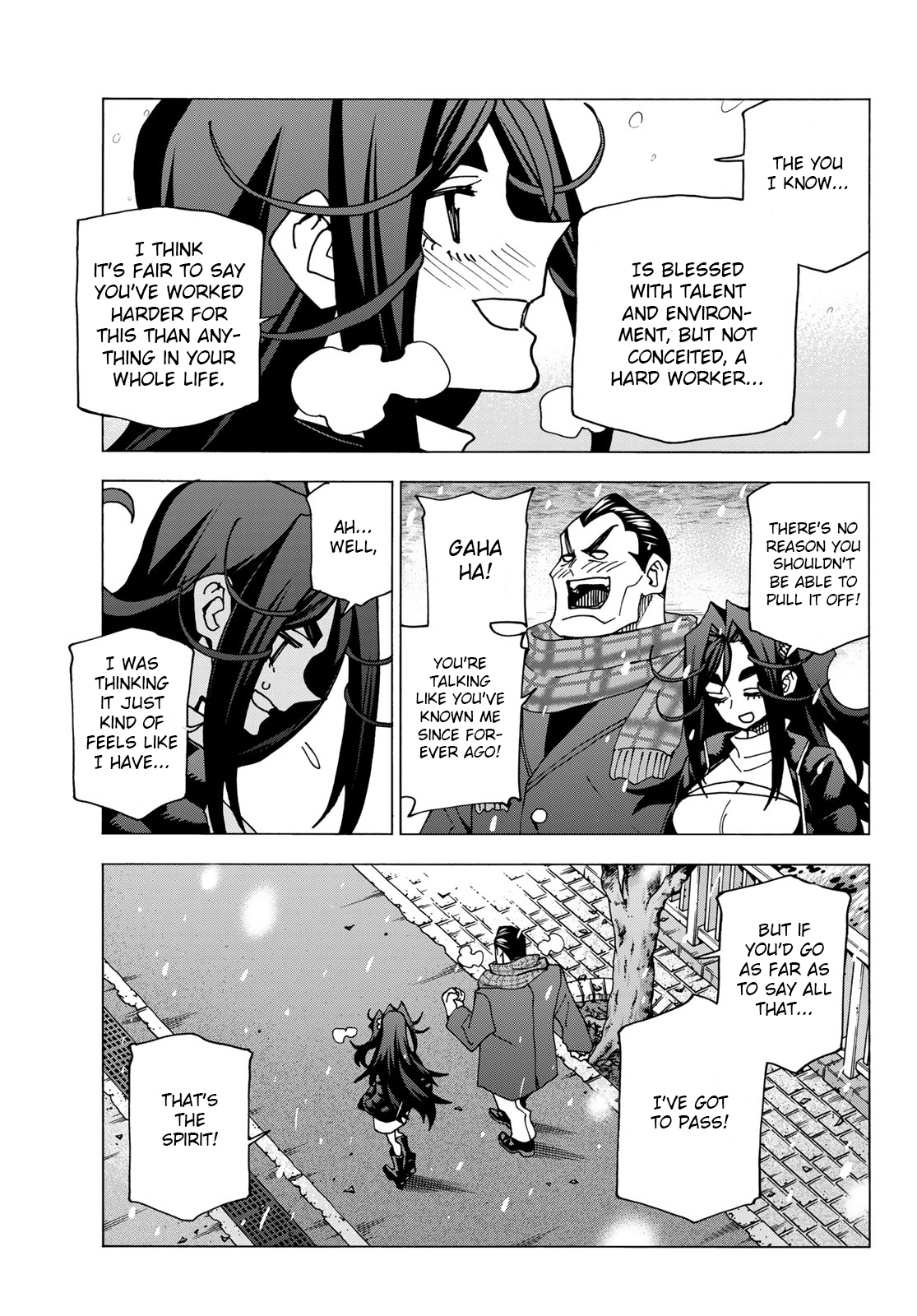 The Story Between a Dumb Prefect and a High School Girl with an Inappropriate Skirt Length chapter 55 page 7