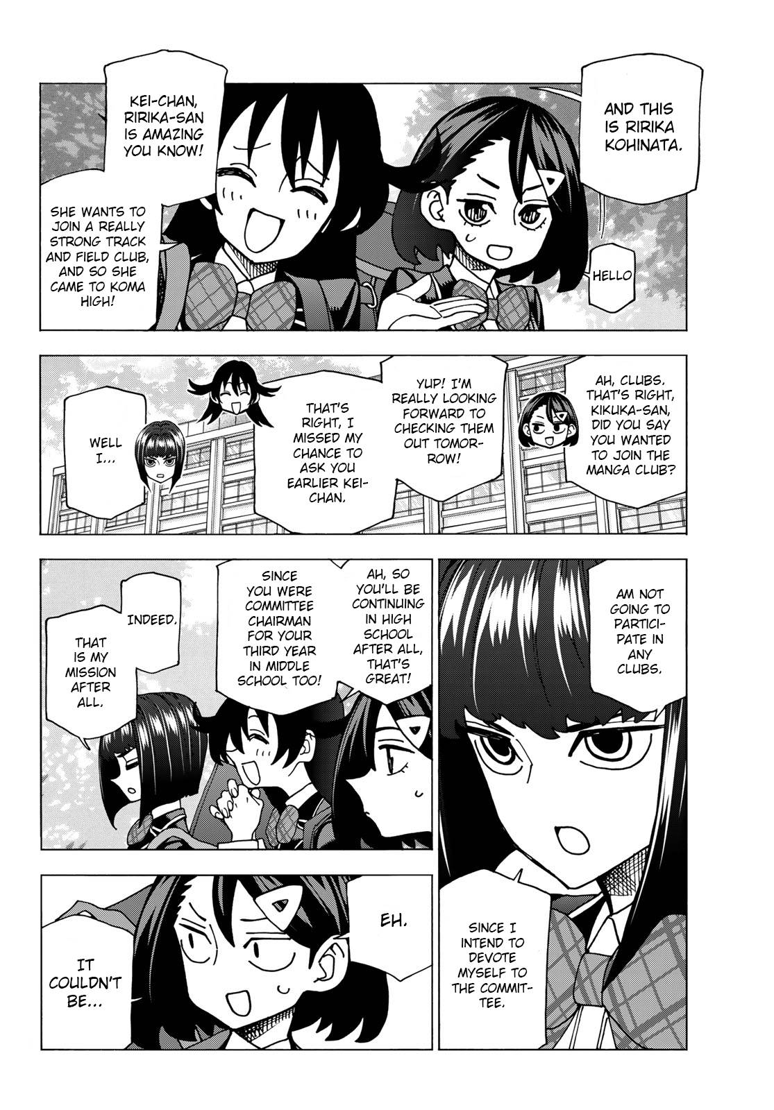 The Story Between a Dumb Prefect and a High School Girl with an Inappropriate Skirt Length chapter 57 page 10