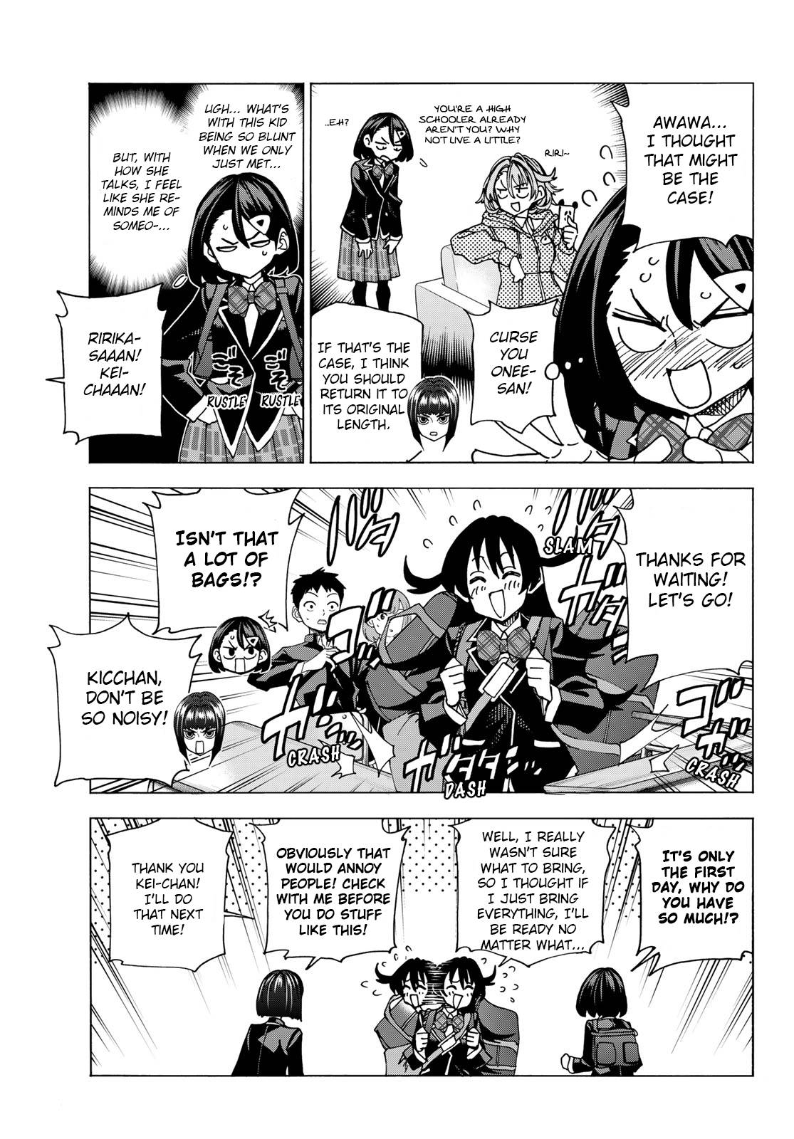 The Story Between a Dumb Prefect and a High School Girl with an Inappropriate Skirt Length chapter 57 page 7