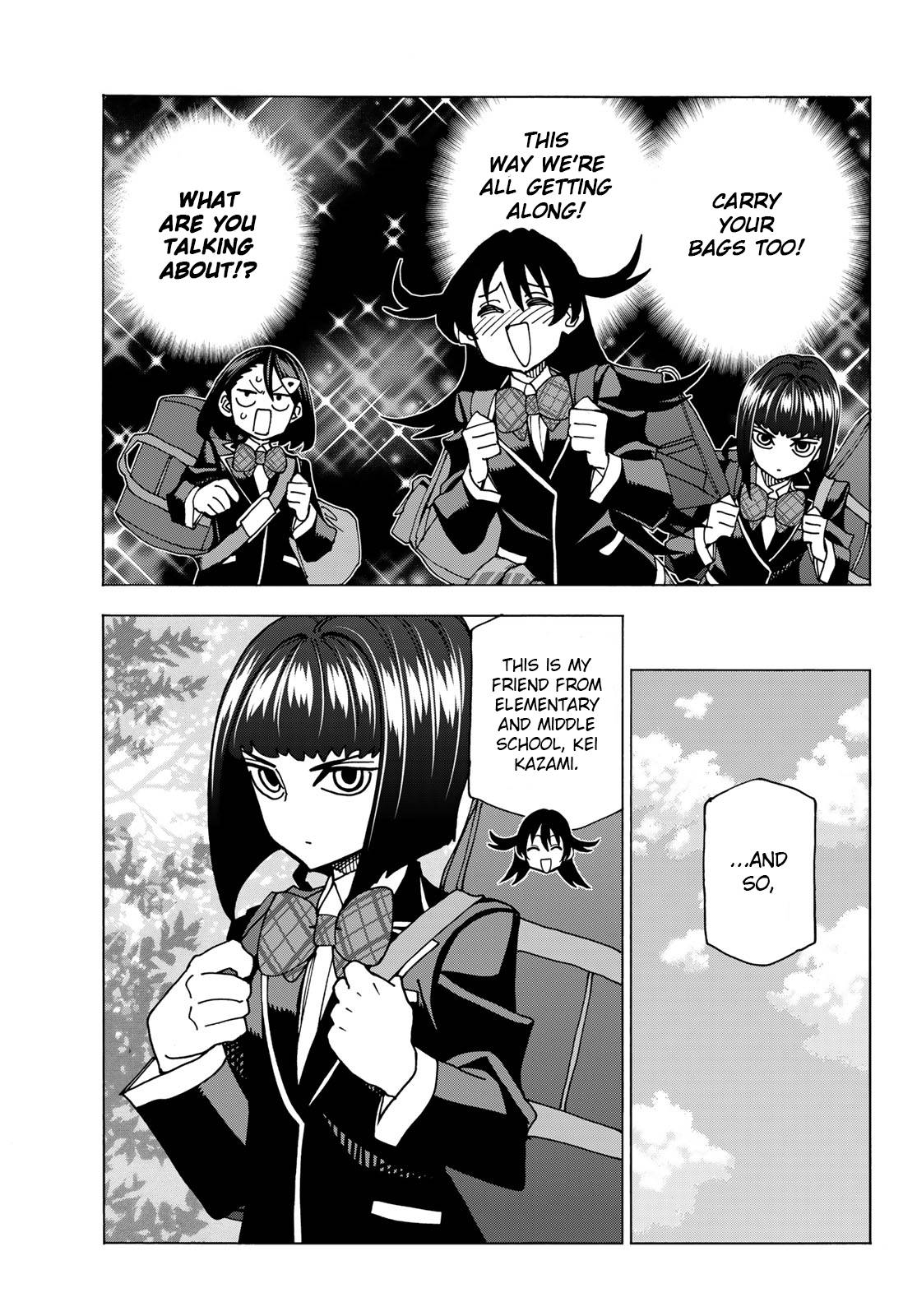 The Story Between a Dumb Prefect and a High School Girl with an Inappropriate Skirt Length chapter 57 page 9