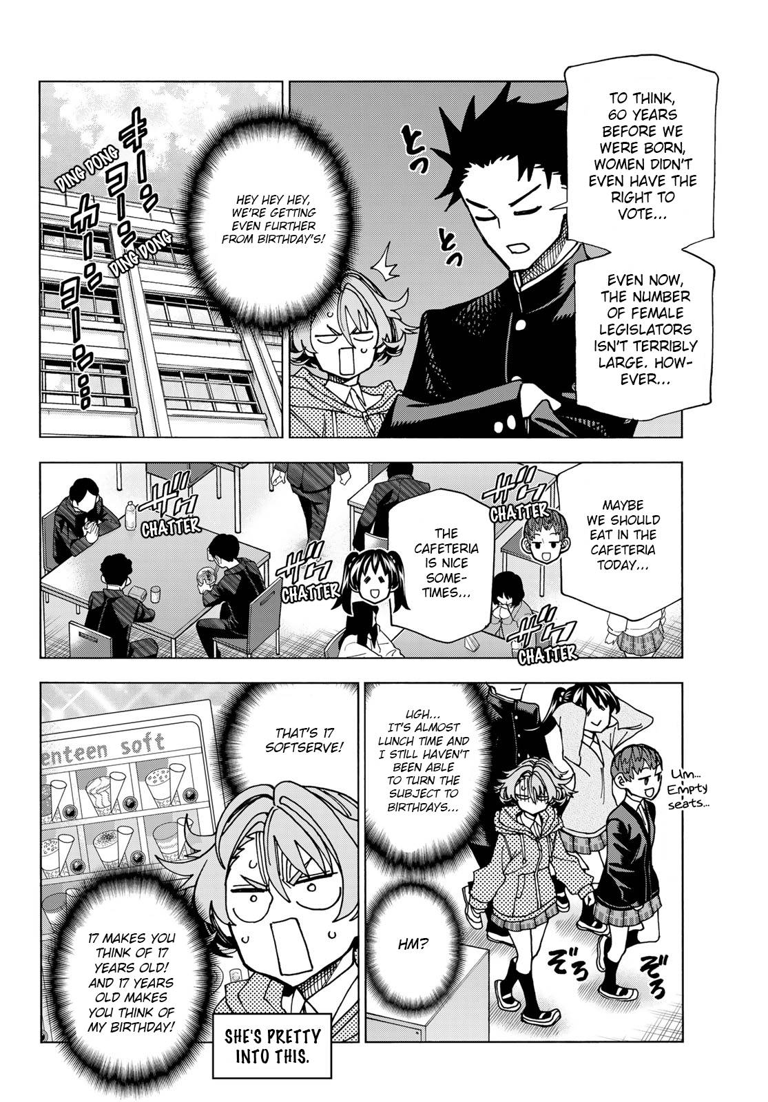 The Story Between a Dumb Prefect and a High School Girl with an Inappropriate Skirt Length chapter 58 page 10