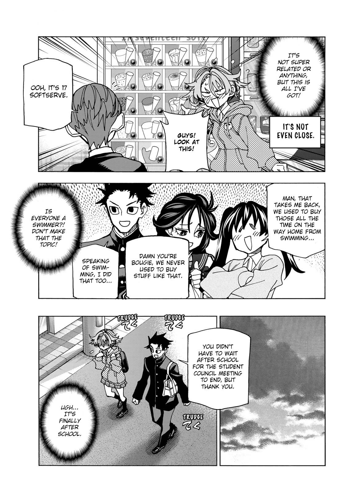 The Story Between a Dumb Prefect and a High School Girl with an Inappropriate Skirt Length chapter 58 page 11