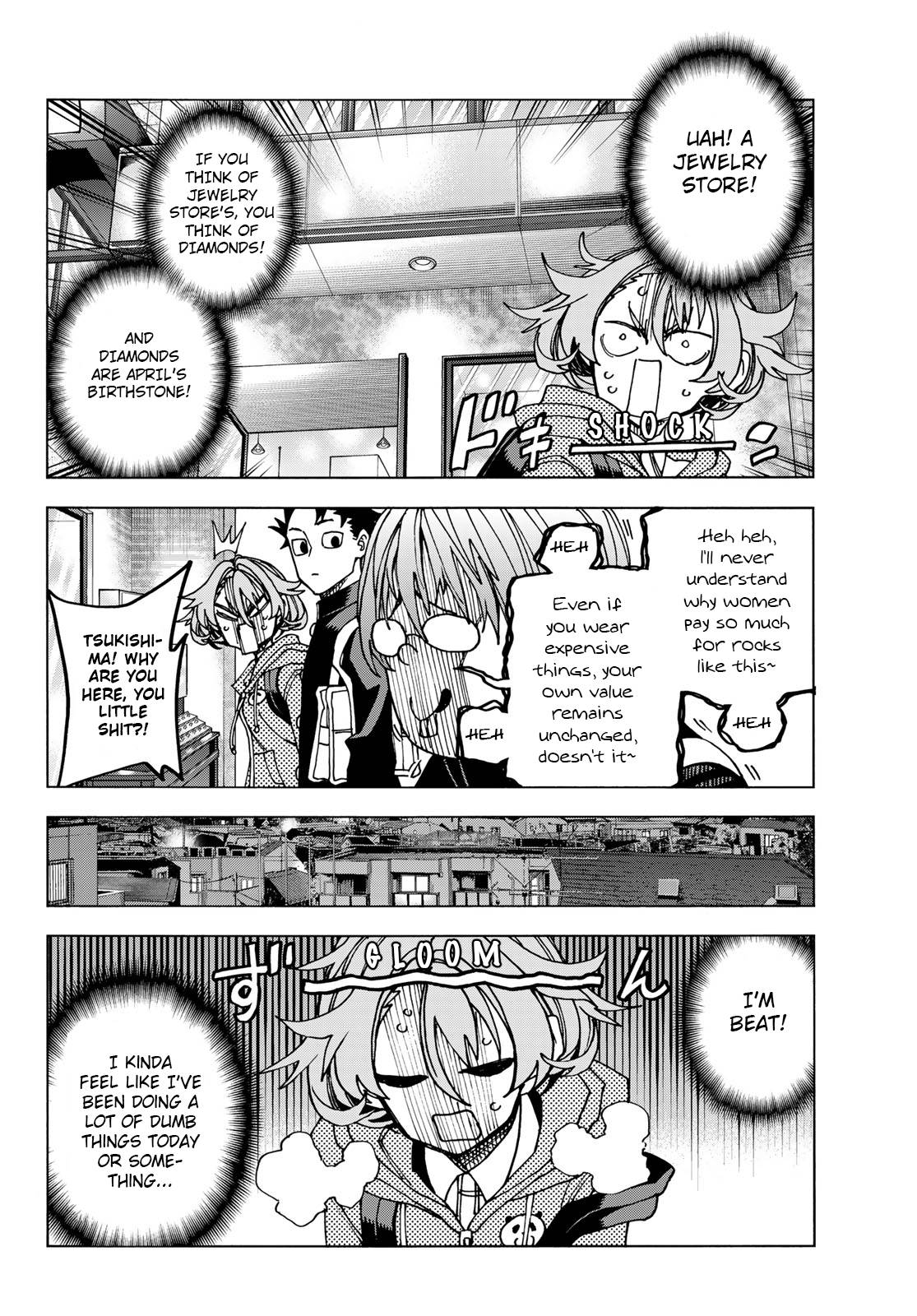 The Story Between a Dumb Prefect and a High School Girl with an Inappropriate Skirt Length chapter 58 page 12