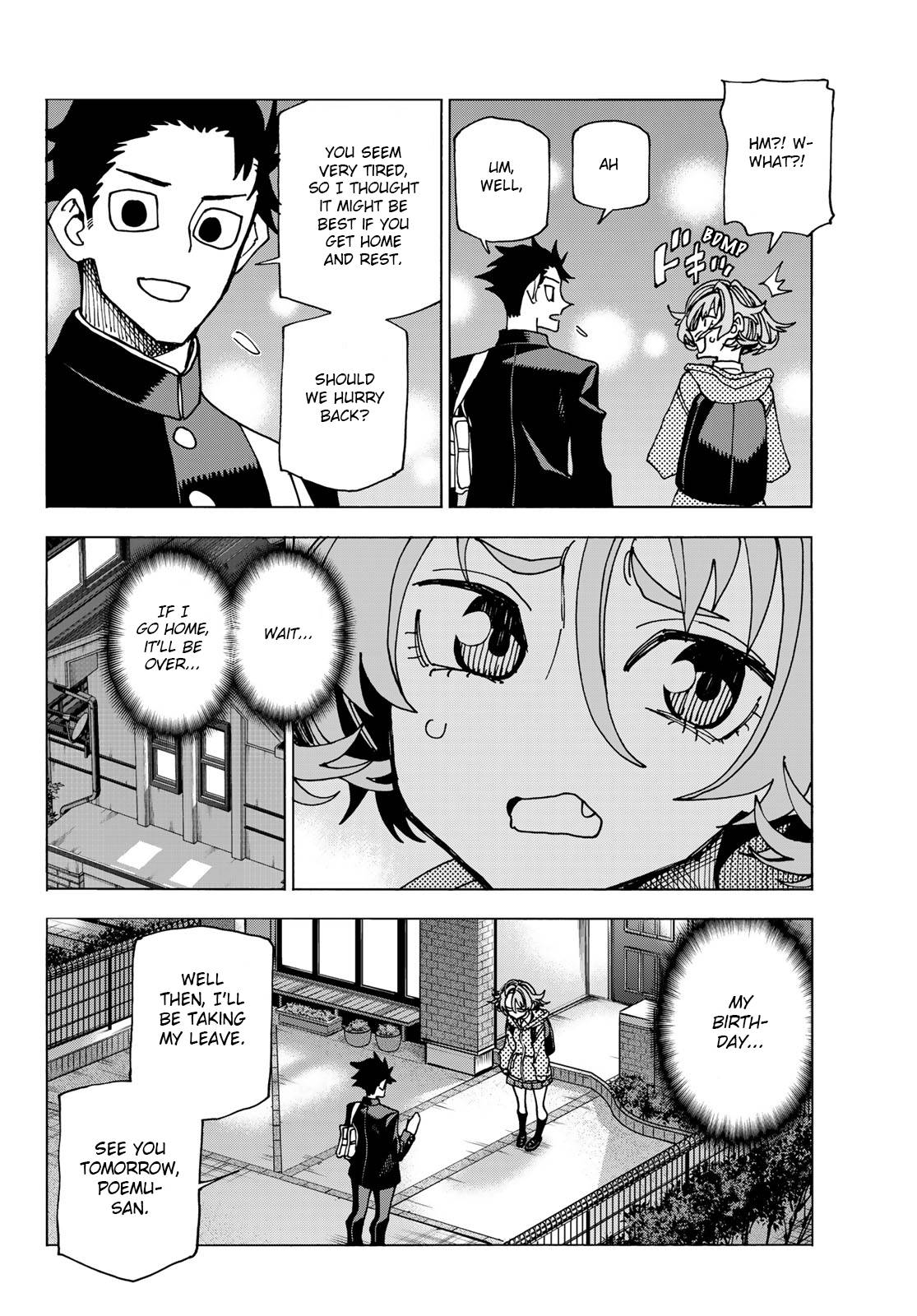 The Story Between a Dumb Prefect and a High School Girl with an Inappropriate Skirt Length chapter 58 page 14