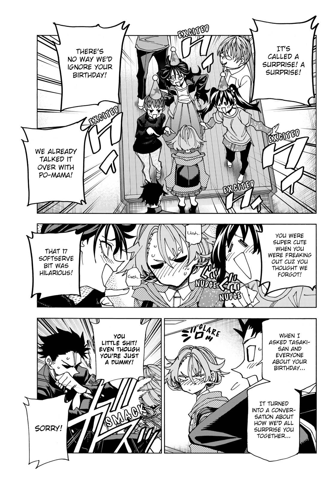 The Story Between a Dumb Prefect and a High School Girl with an Inappropriate Skirt Length chapter 58 page 17