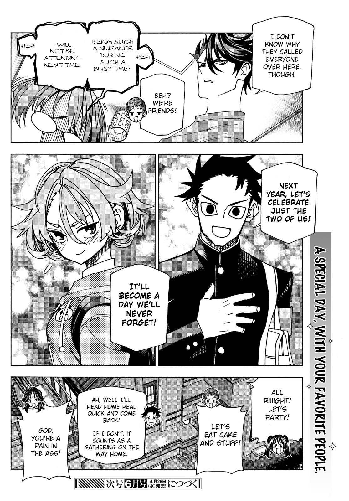 The Story Between a Dumb Prefect and a High School Girl with an Inappropriate Skirt Length chapter 58 page 18