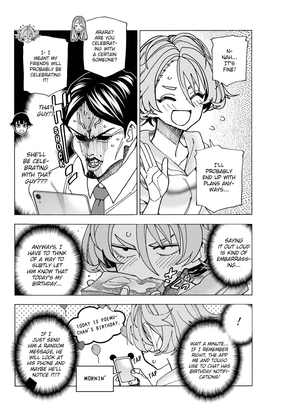 The Story Between a Dumb Prefect and a High School Girl with an Inappropriate Skirt Length chapter 58 page 4